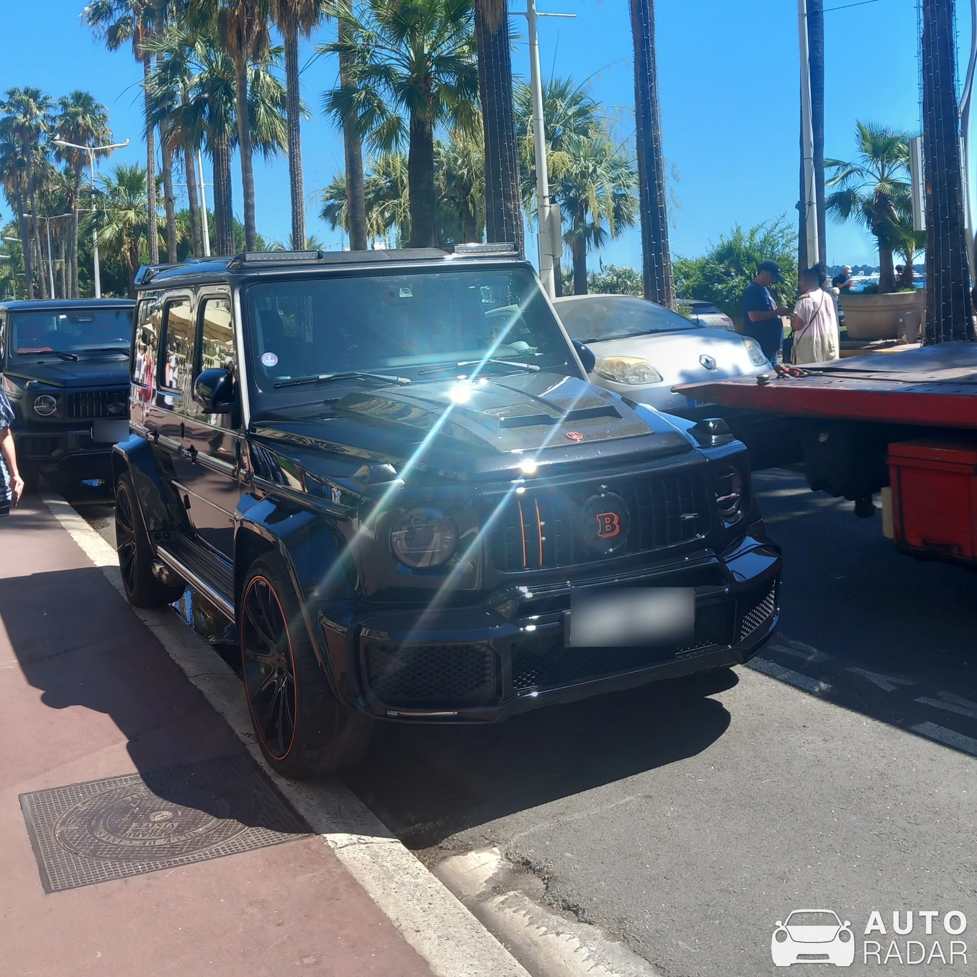 Mercedes-AMG Brabus G 900 Widestar W463 2018 spotted in Cannes, France