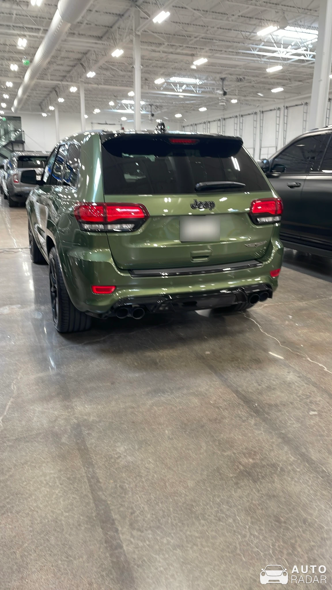 Jeep Grand Cherokee SRT Trackhawk spotted in Farmers Branch