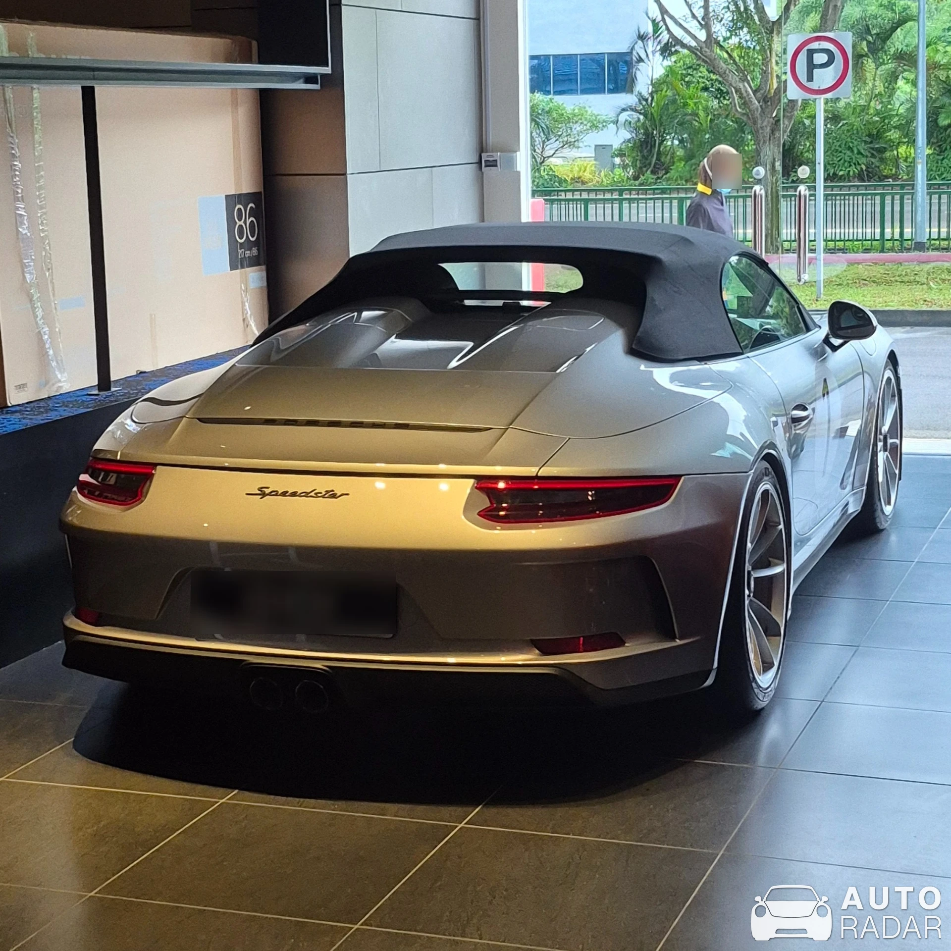 Porsche 991 Speedster spotted in Singapore