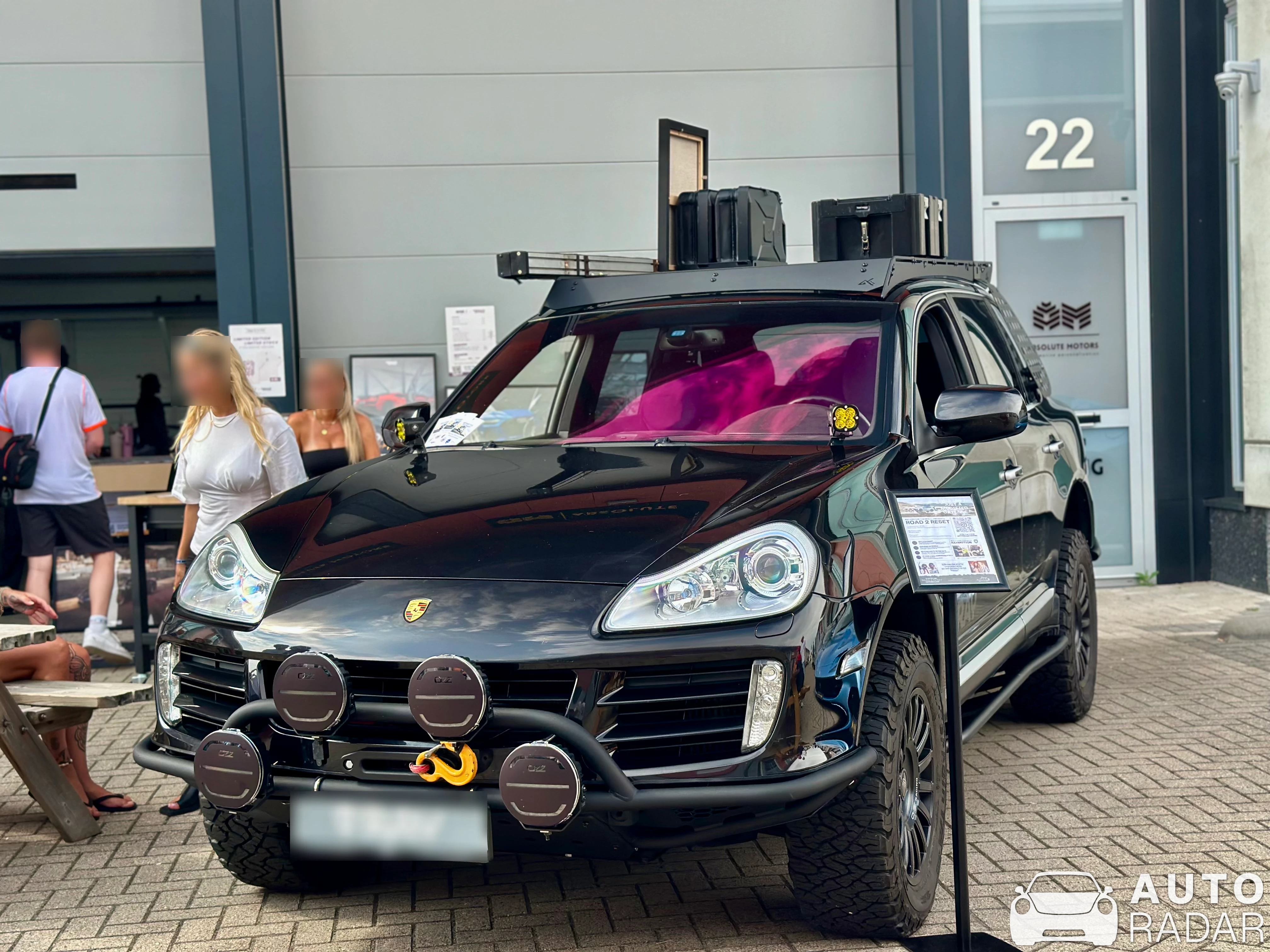 Porsche Cayenne Dakar spotted in Ridderkerk