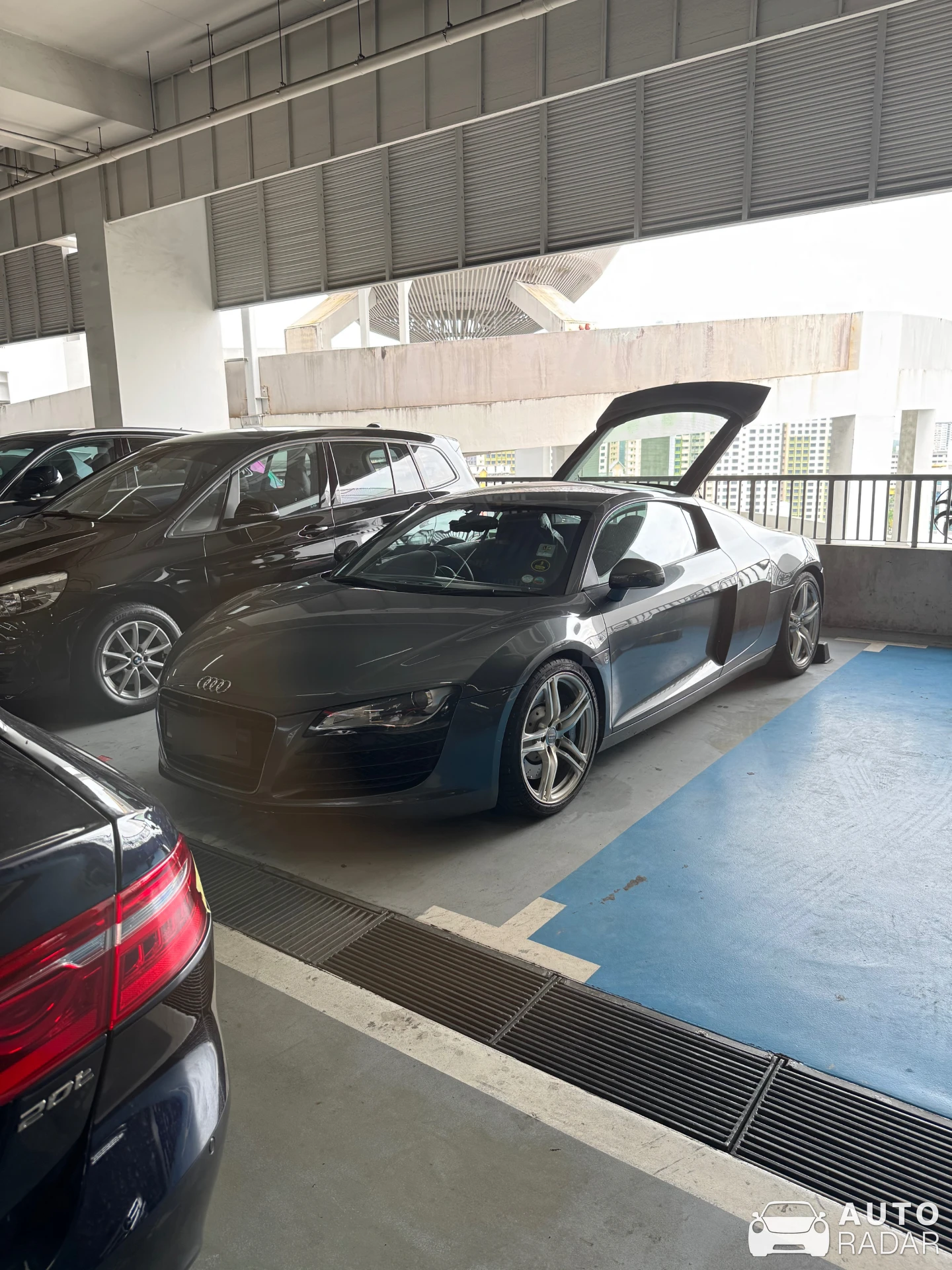 Audi R8 V8 Type 42 spotted in Singapore
