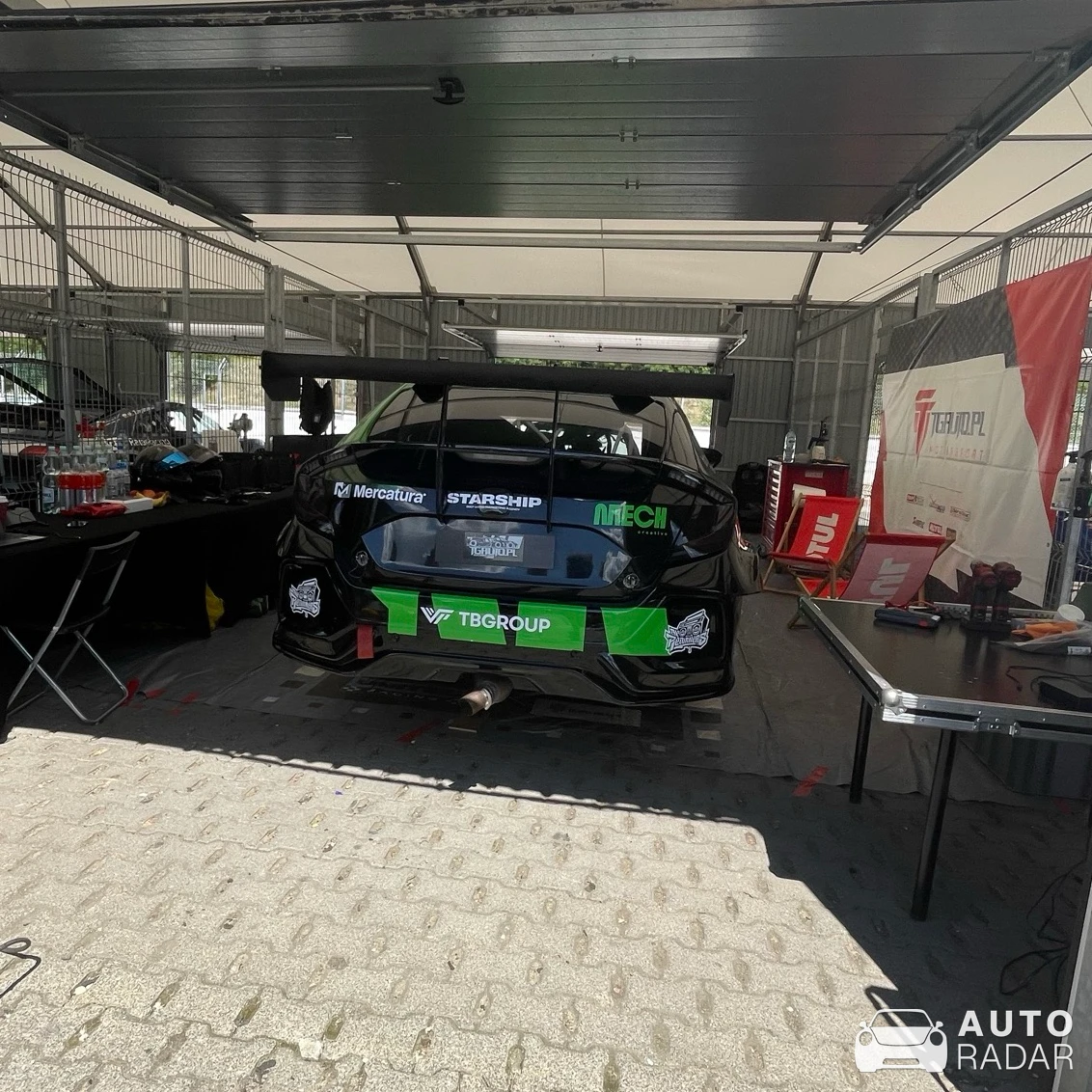 Honda Civic Super GT spotted in Poznań