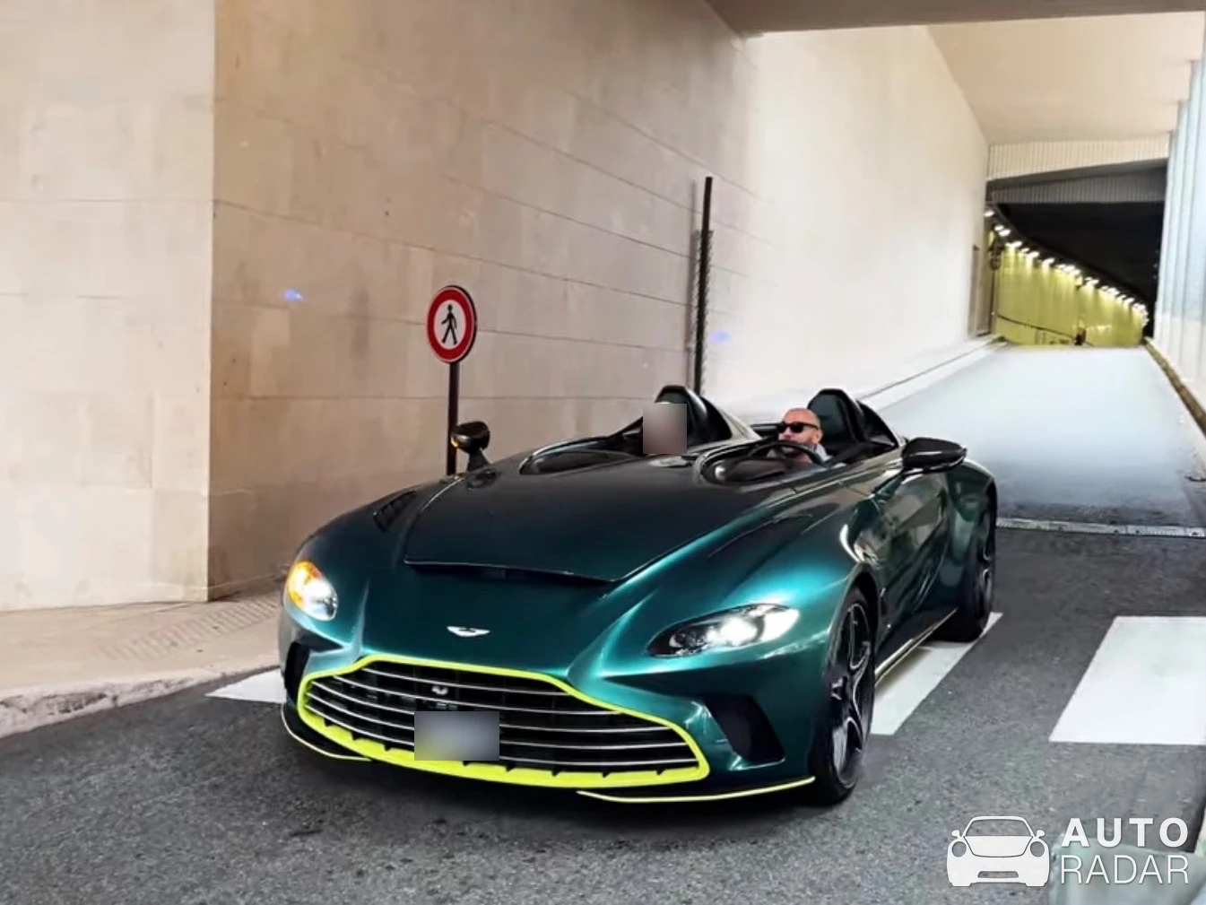 Aston Martin V12 Speedster spotted in Monaco
