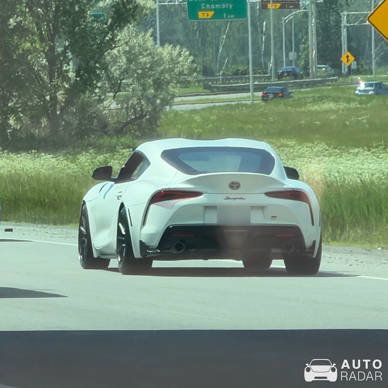 Toyota GR Supra A90 3.0 spotted in St-Bruno-de-Montarville