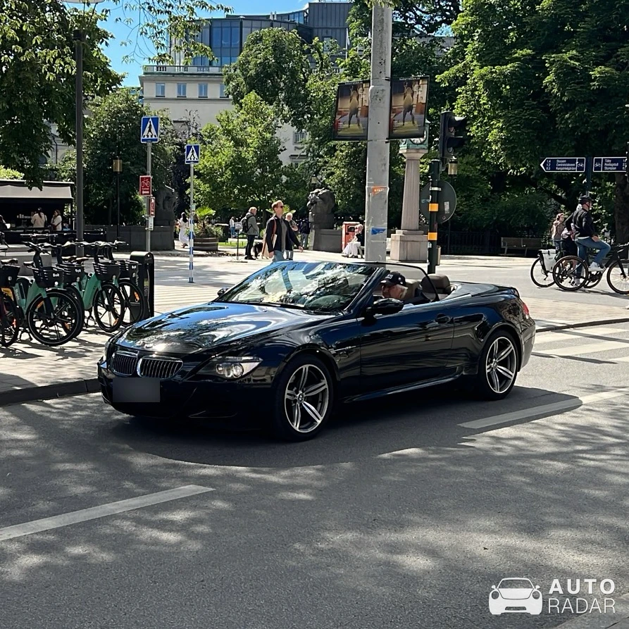BMW M6 E64 Cabriolet spotted in Stockholm