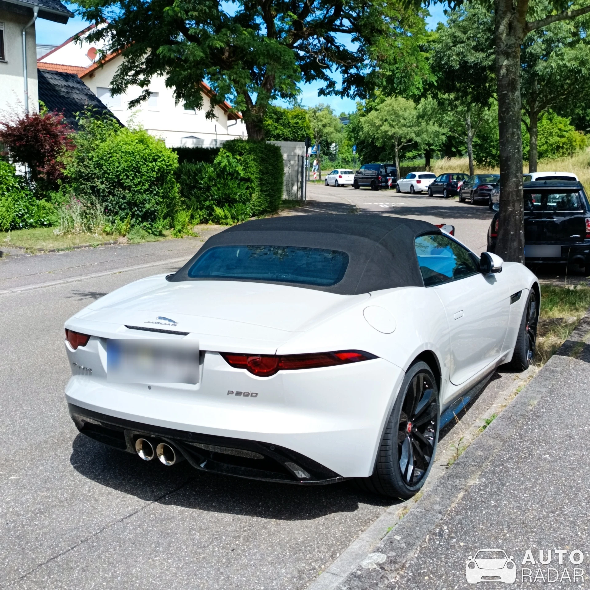 Jaguar F-Type P380 Convertible spotted in Baden-Baden