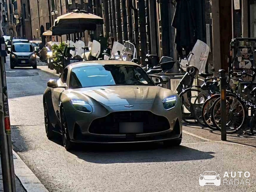 Aston Martin DB11 spotted in Florence