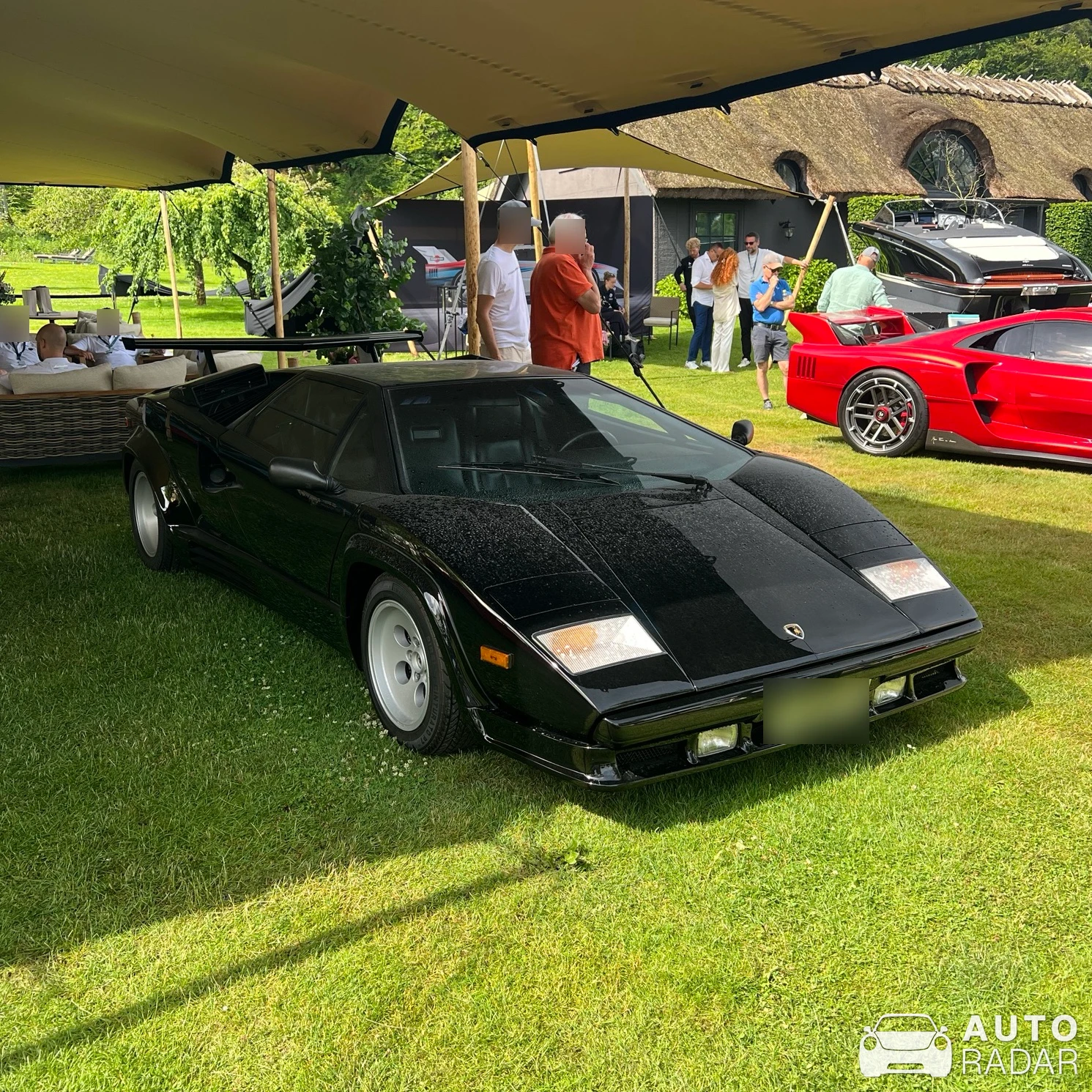 Lamborghini Countach 5000 Quattrovalvole spotted in Båstad