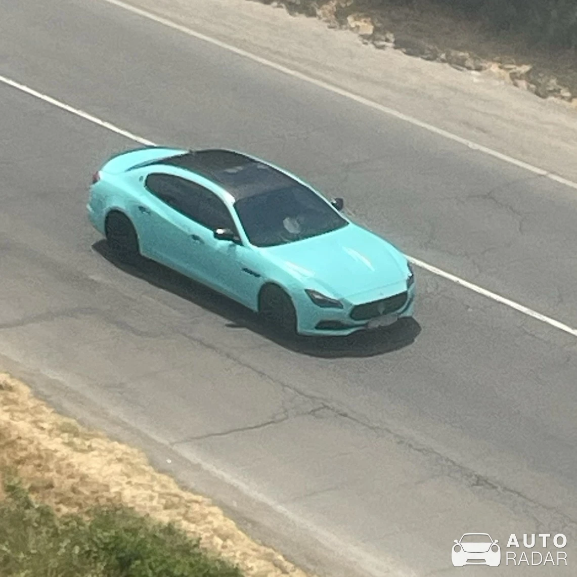 Maserati Quattroporte spotted in Slynchev bryag