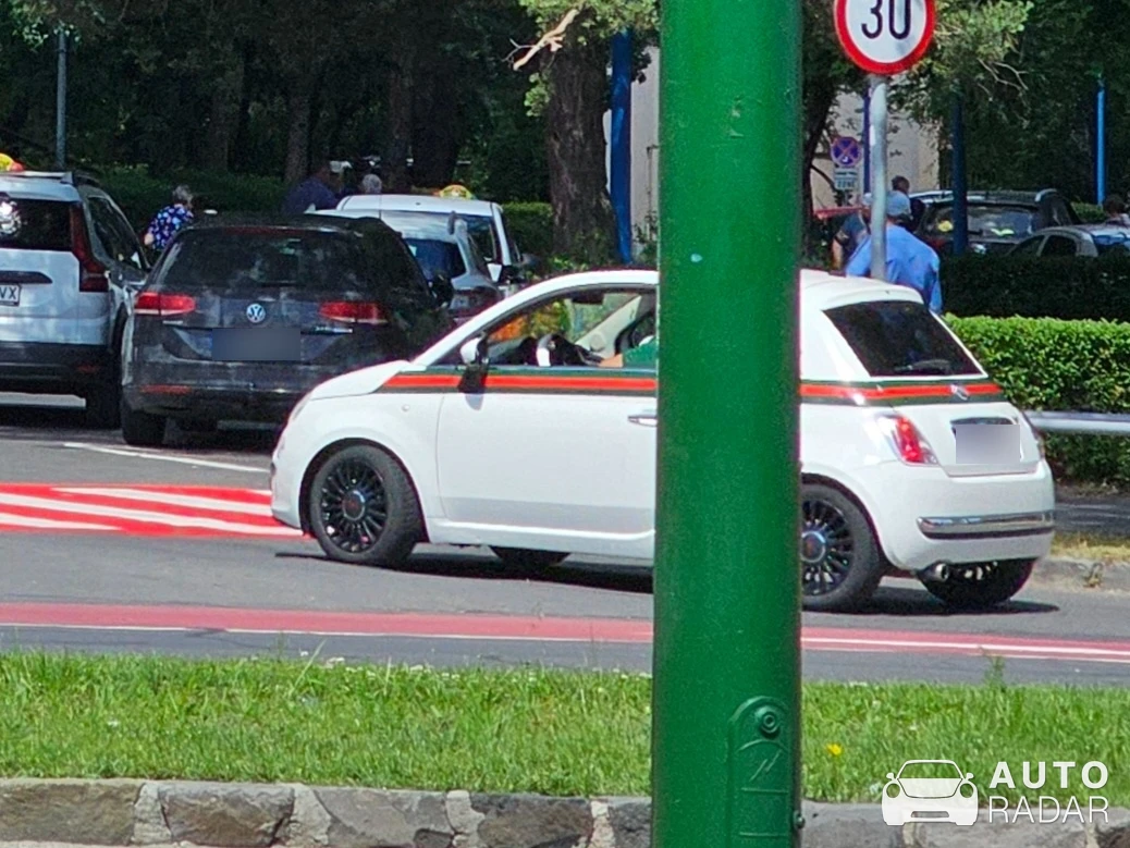 Fiat 500 by Gucci spotted in Brașov