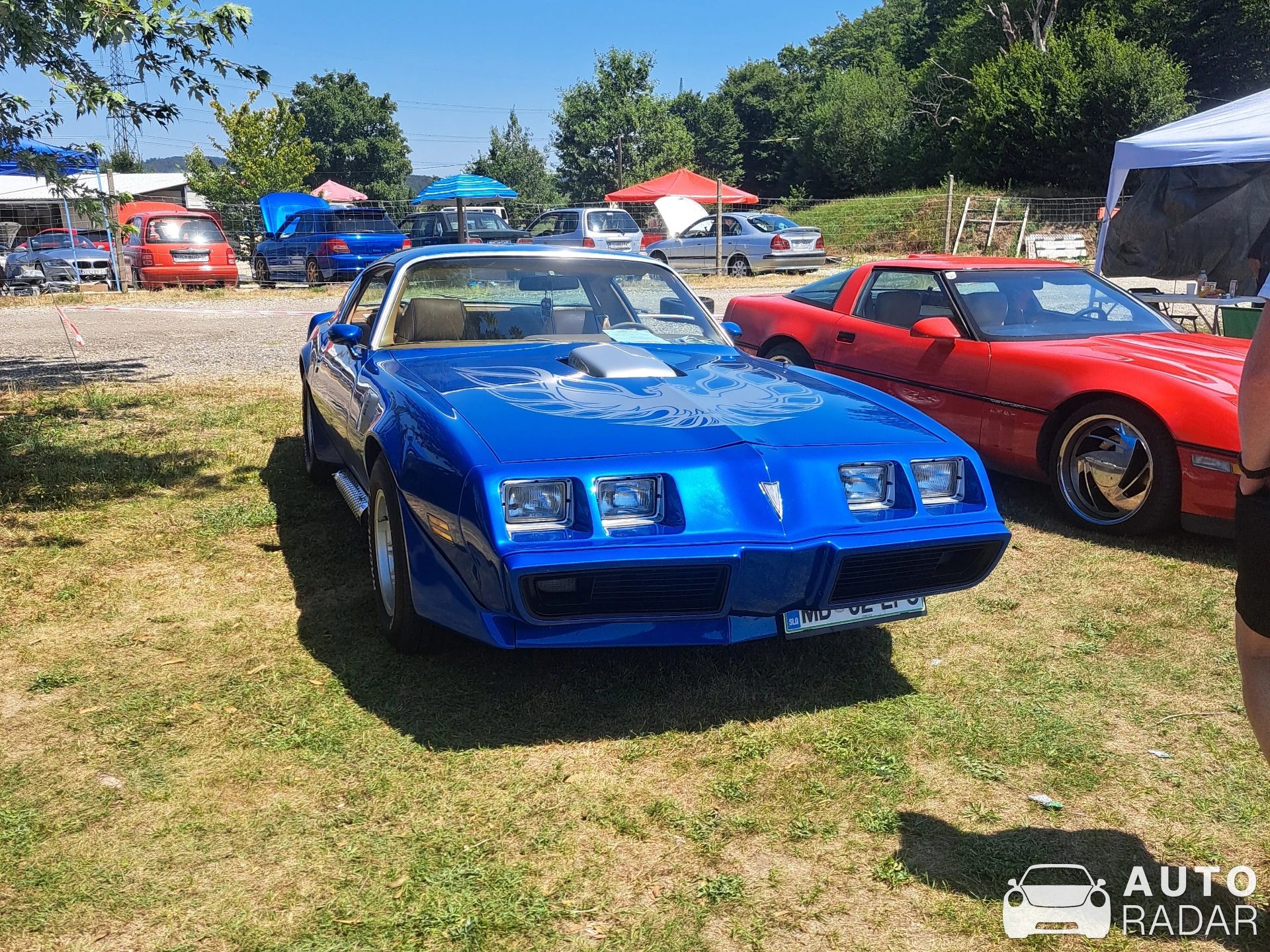 Pontiac Firebird spotted in Lendava