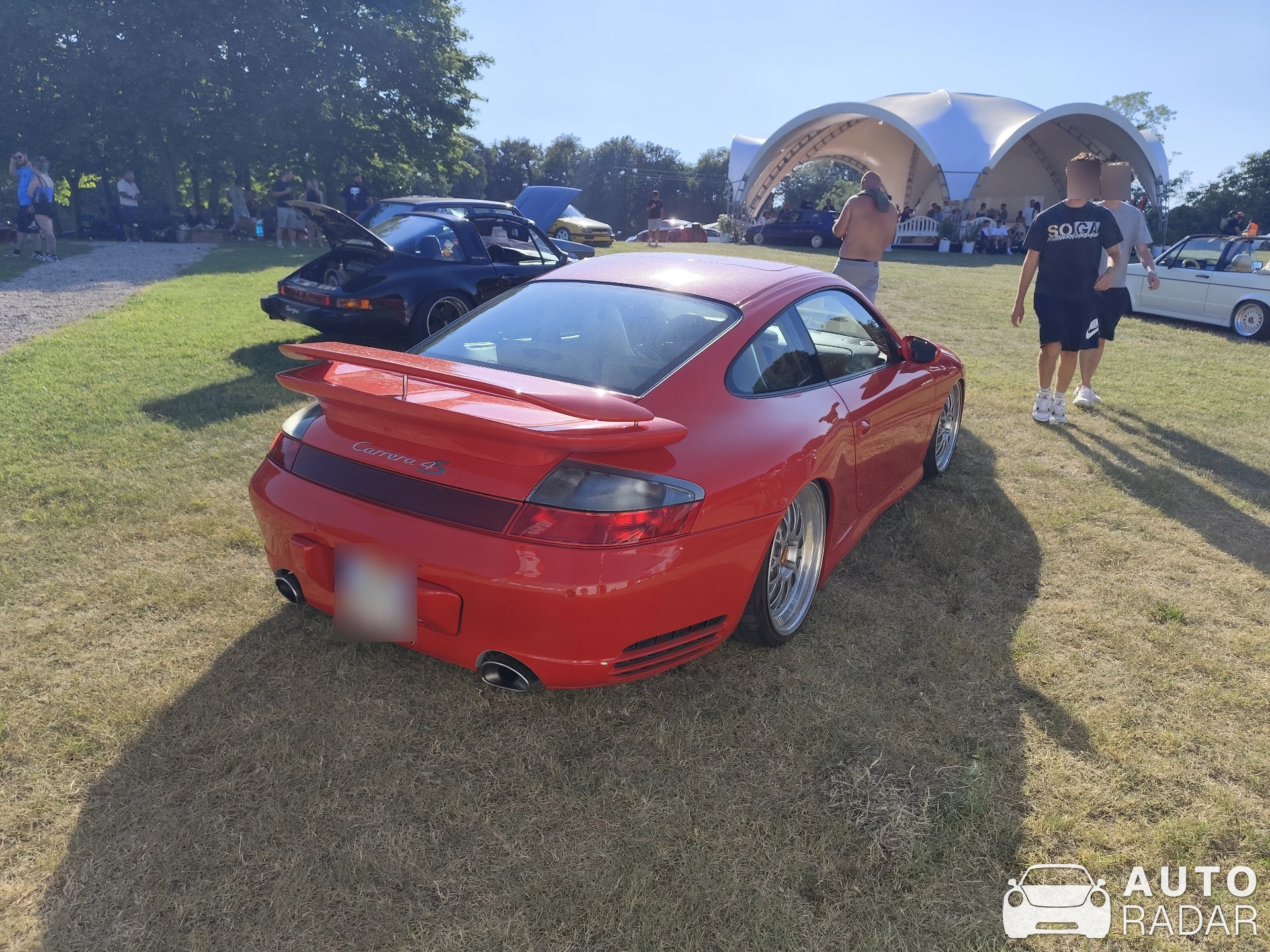 Porsche 996 Carrera 4S spotted in Monzambano