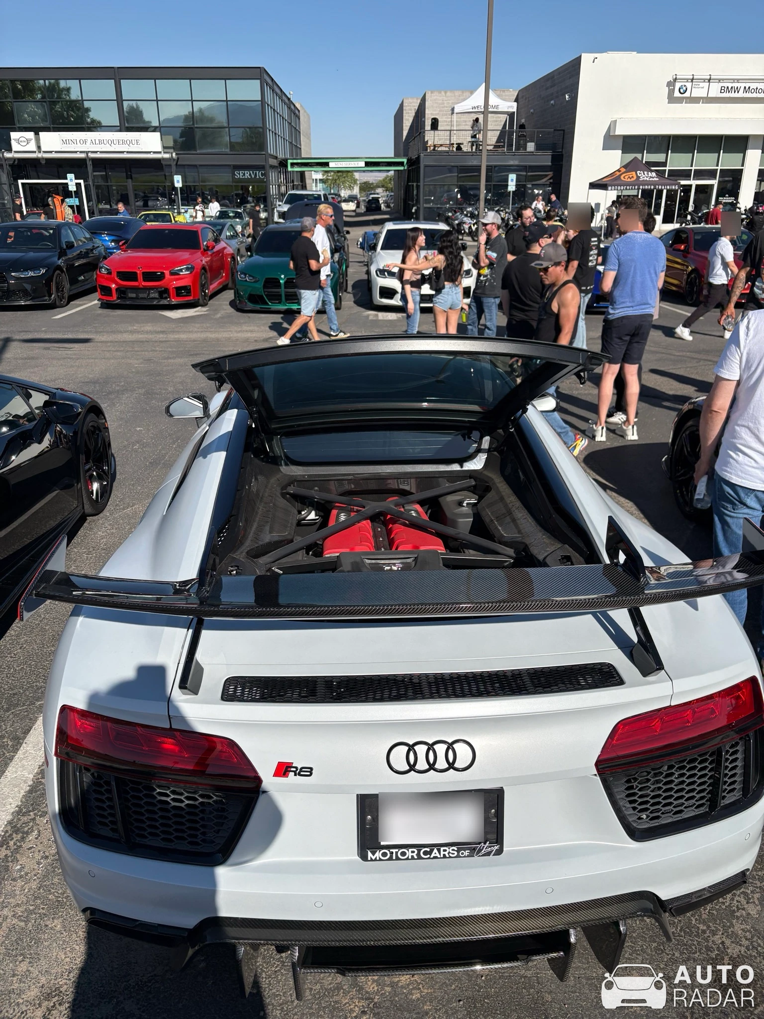 Audi R8 V10 Performance 2019 spotted in Rio Rancho