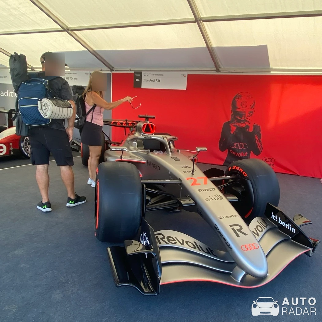 Audi R26 spotted in Worthing