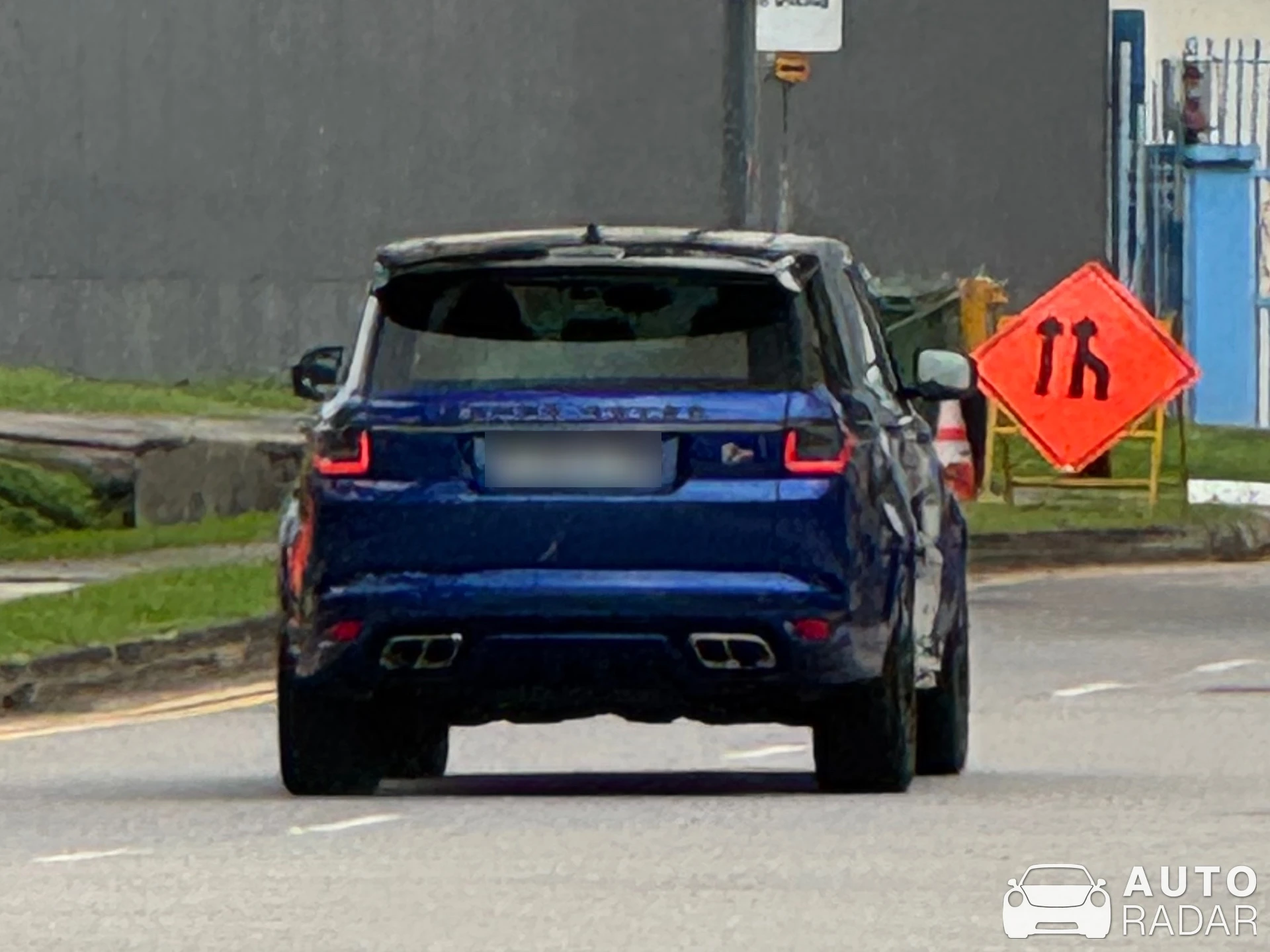 Land Rover Range Rover Sport SVR spotted in Singapore