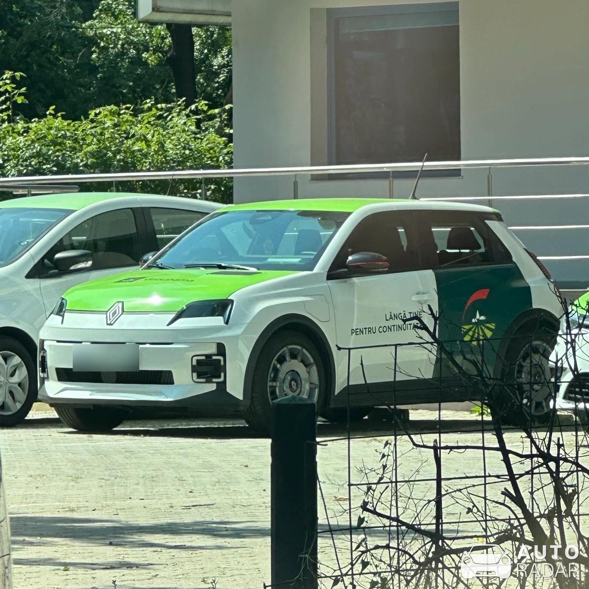 Renault 5 E-Tech spotted in București