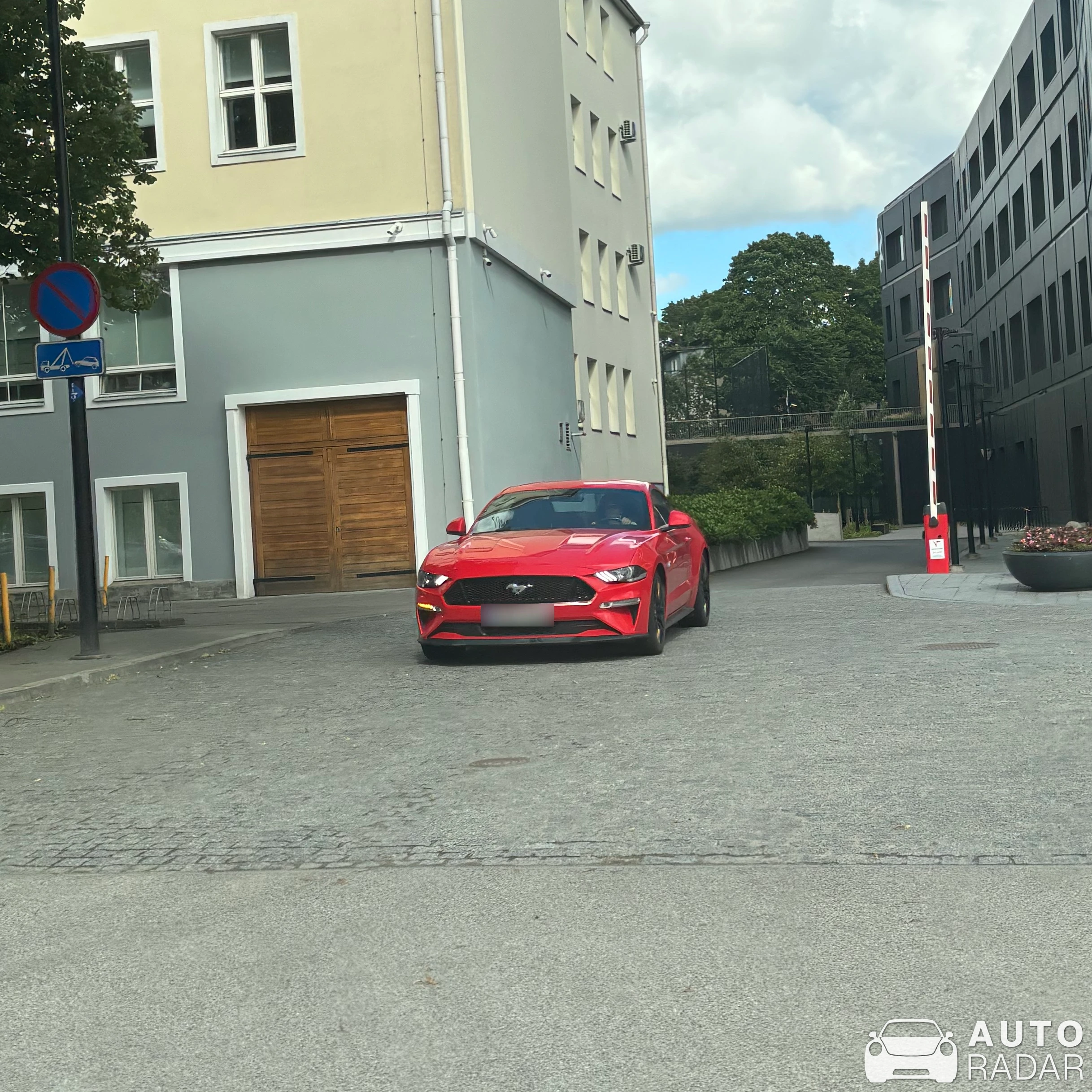 Ford Mustang GT S550 spotted in Tallinna