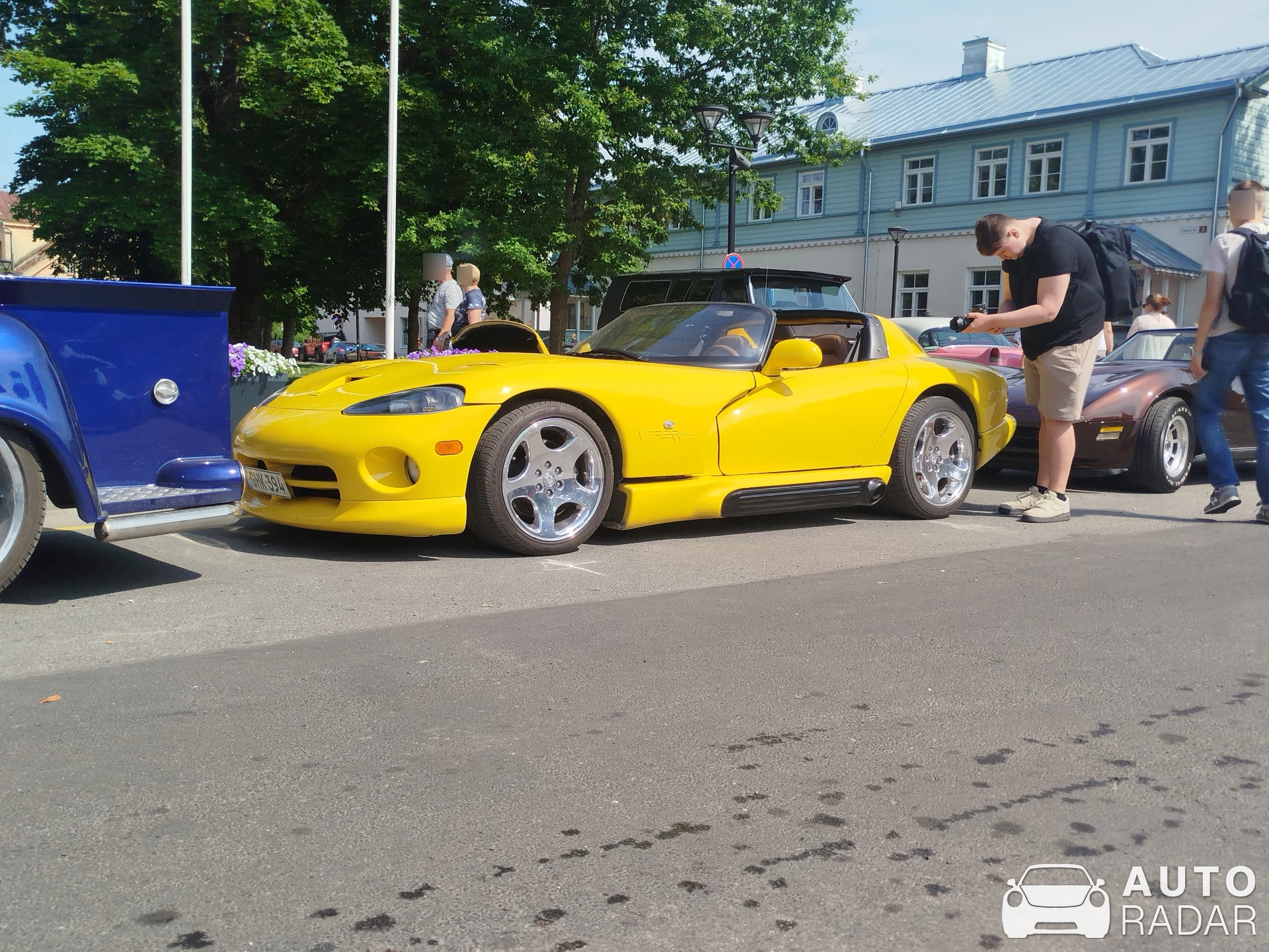 Chrysler Viper spotted in Haapsalu