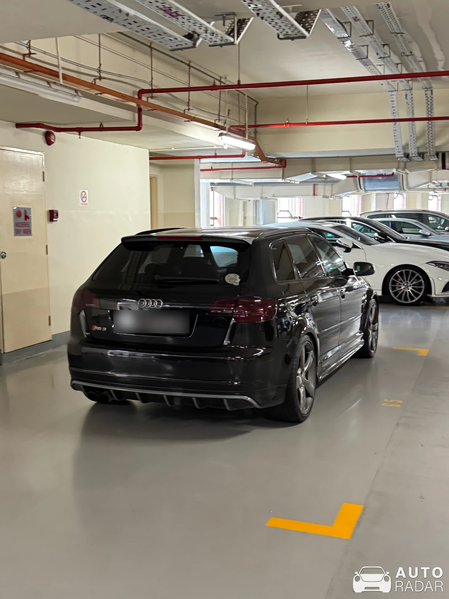Audi RS3 Sportback 8P spotted in Singapore