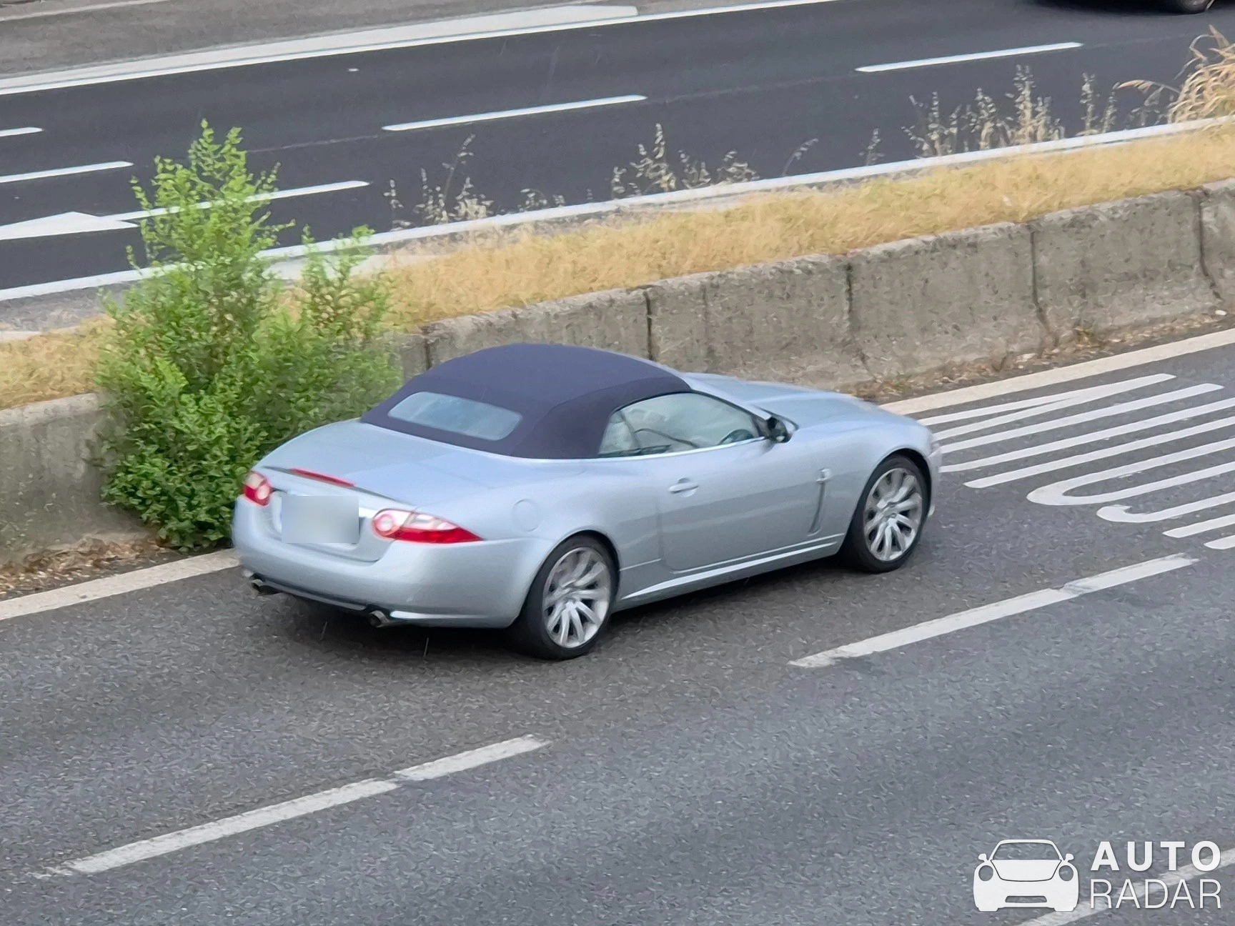 Jaguar XK Dynamic R Convertible spotted in Segrate