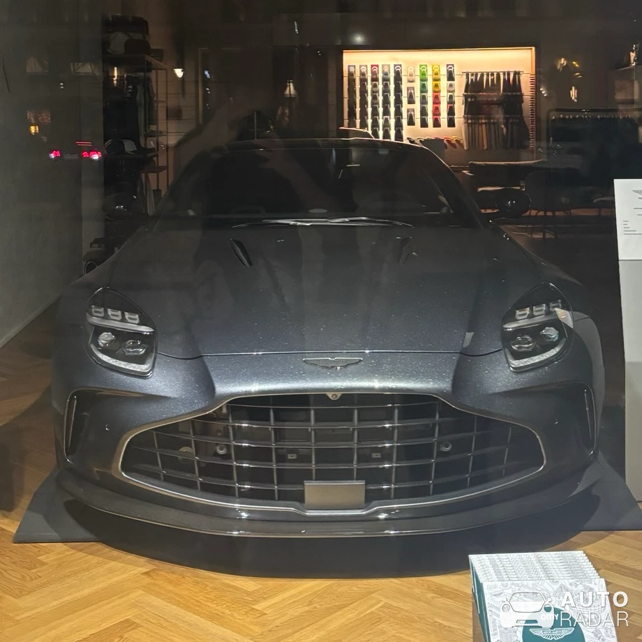 Aston Martin V8 Vantage S spotted in Warsaw