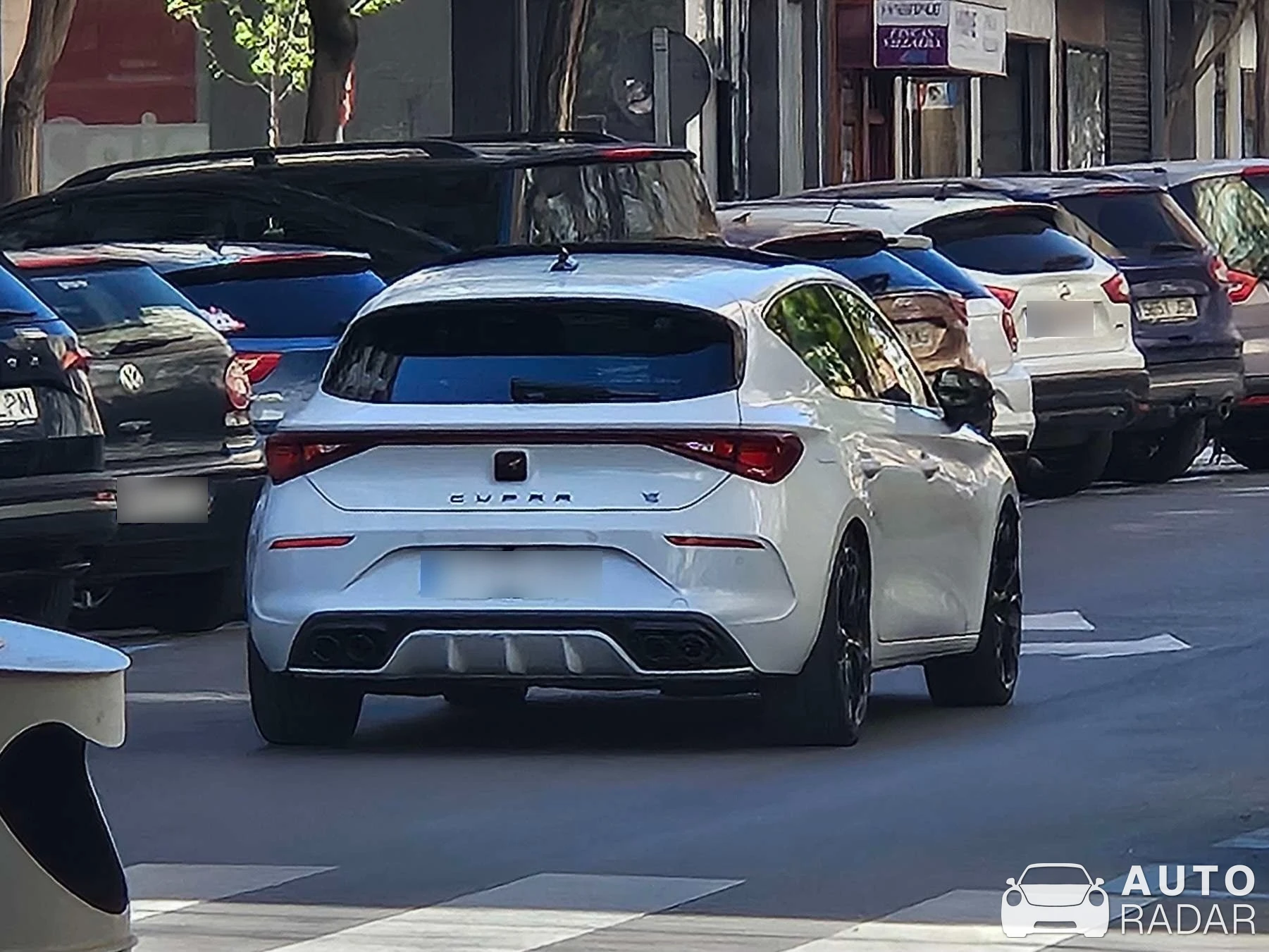 CUPRA Leon spotted in Zaragoza