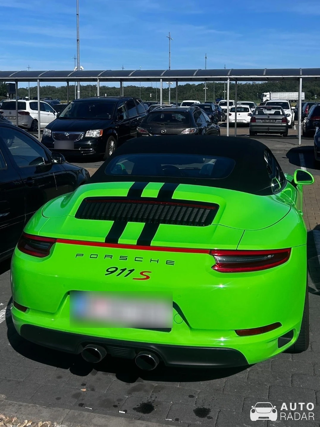 Porsche 991 Carrera S Cabriolet MkI spotted in Chvalovice