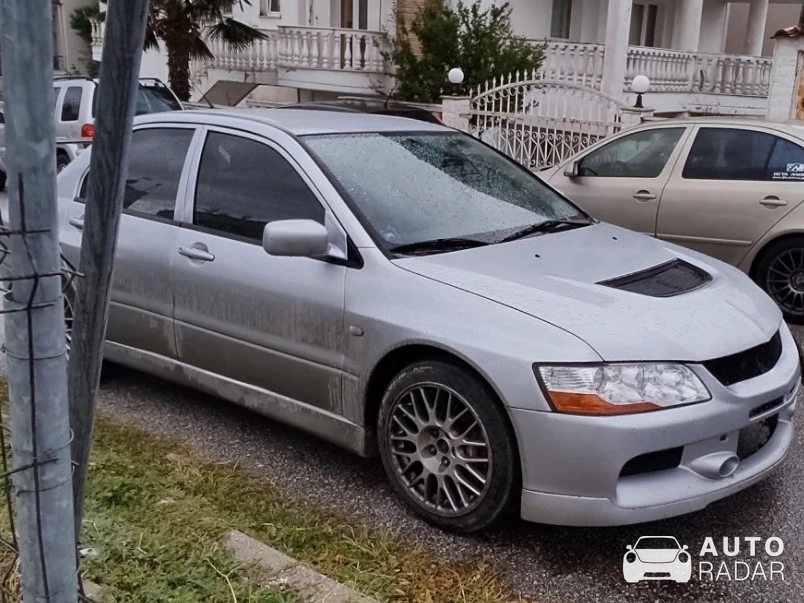 Mitsubishi Lancer Evolution IX spotted in Oraiokastro