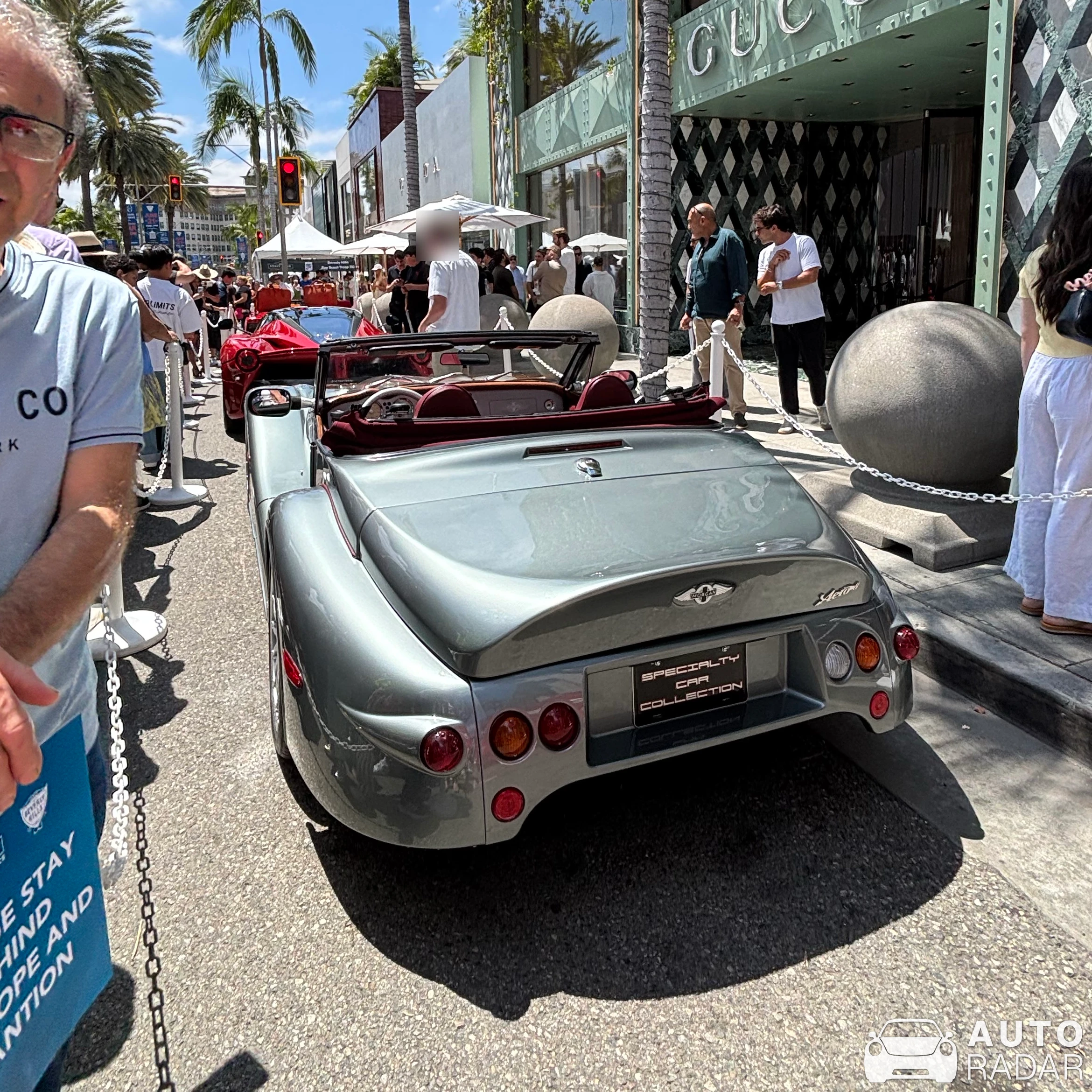 Morgan Aero 8 America spotted in Beverly Hills