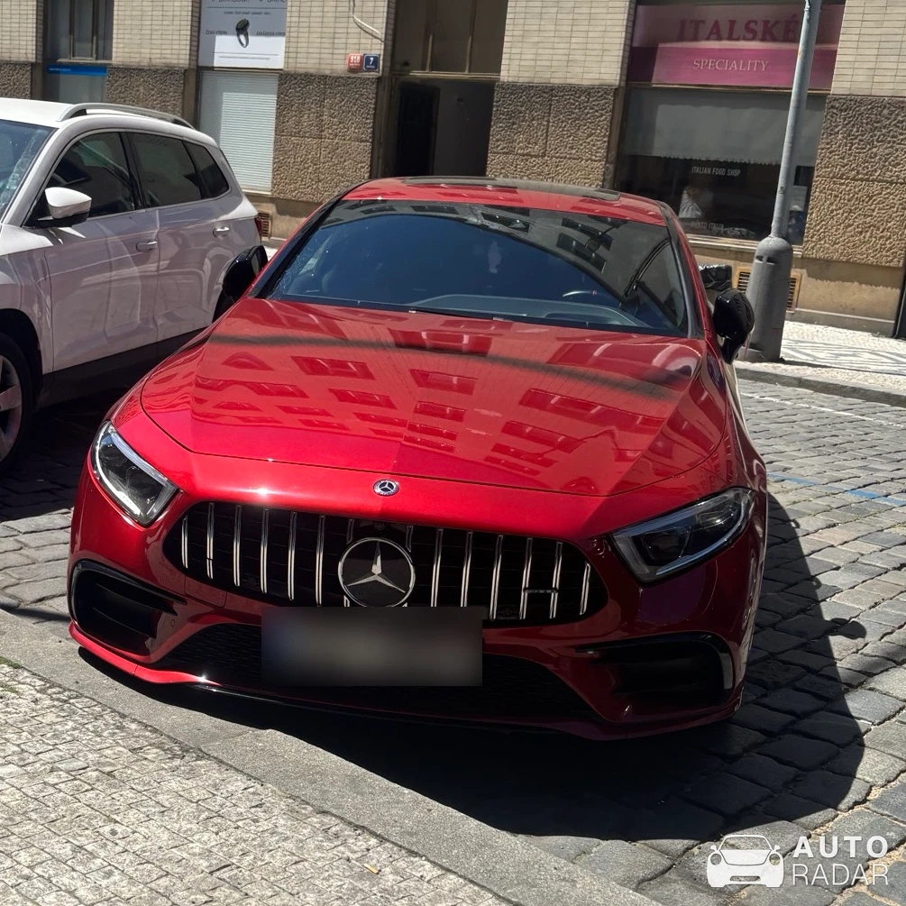 Mercedes-Benz CLS 63 AMG C219 spotted in Prague 1