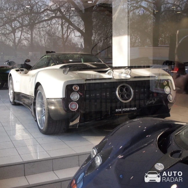 Pagani Zonda F Roadster Clubsport spotted in London