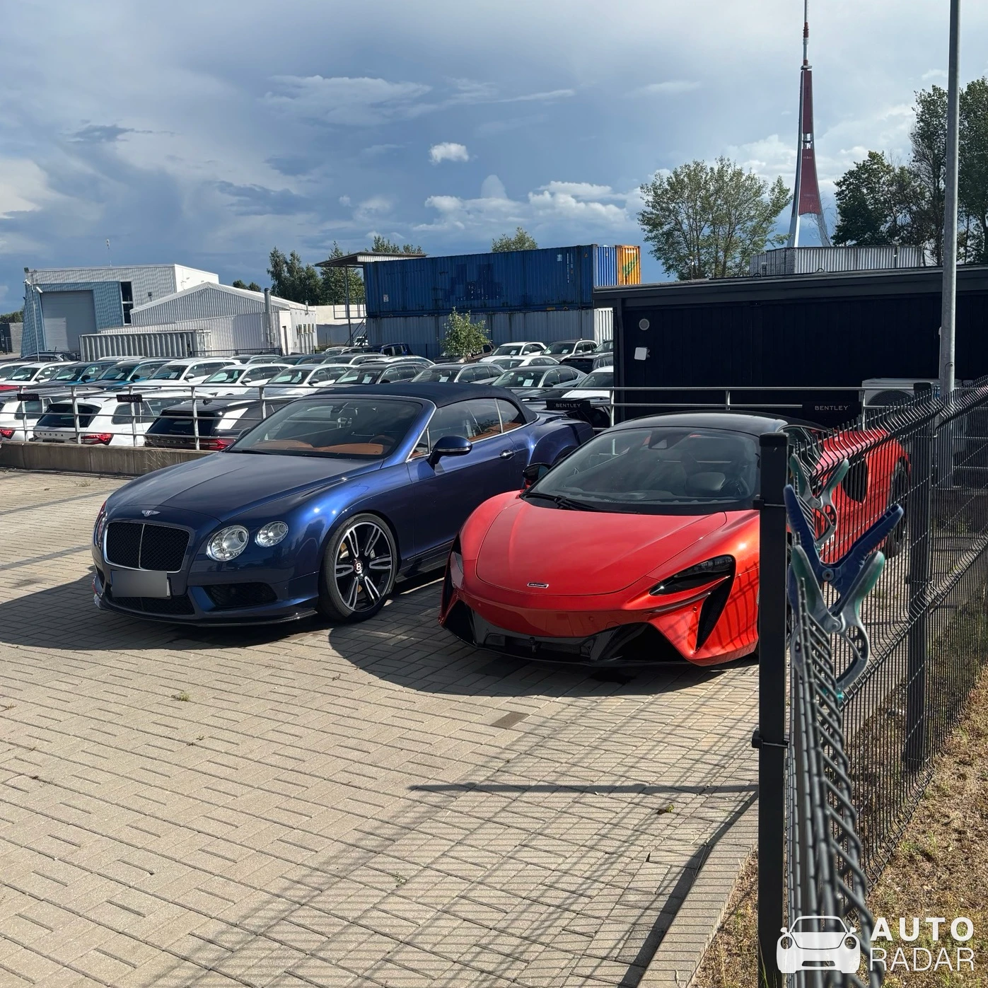 McLaren Artura spotted in Riika