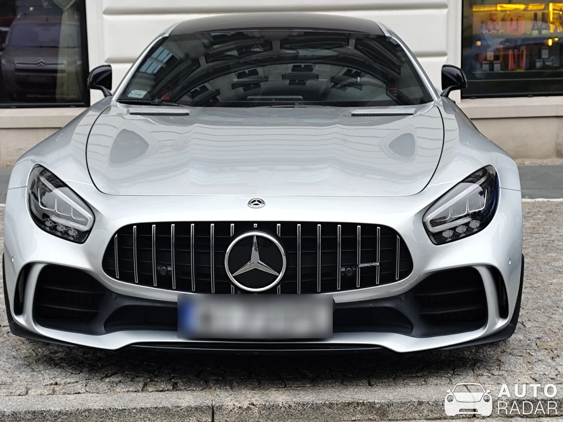 Mercedes-AMG GT C190 spotted in Warszawa