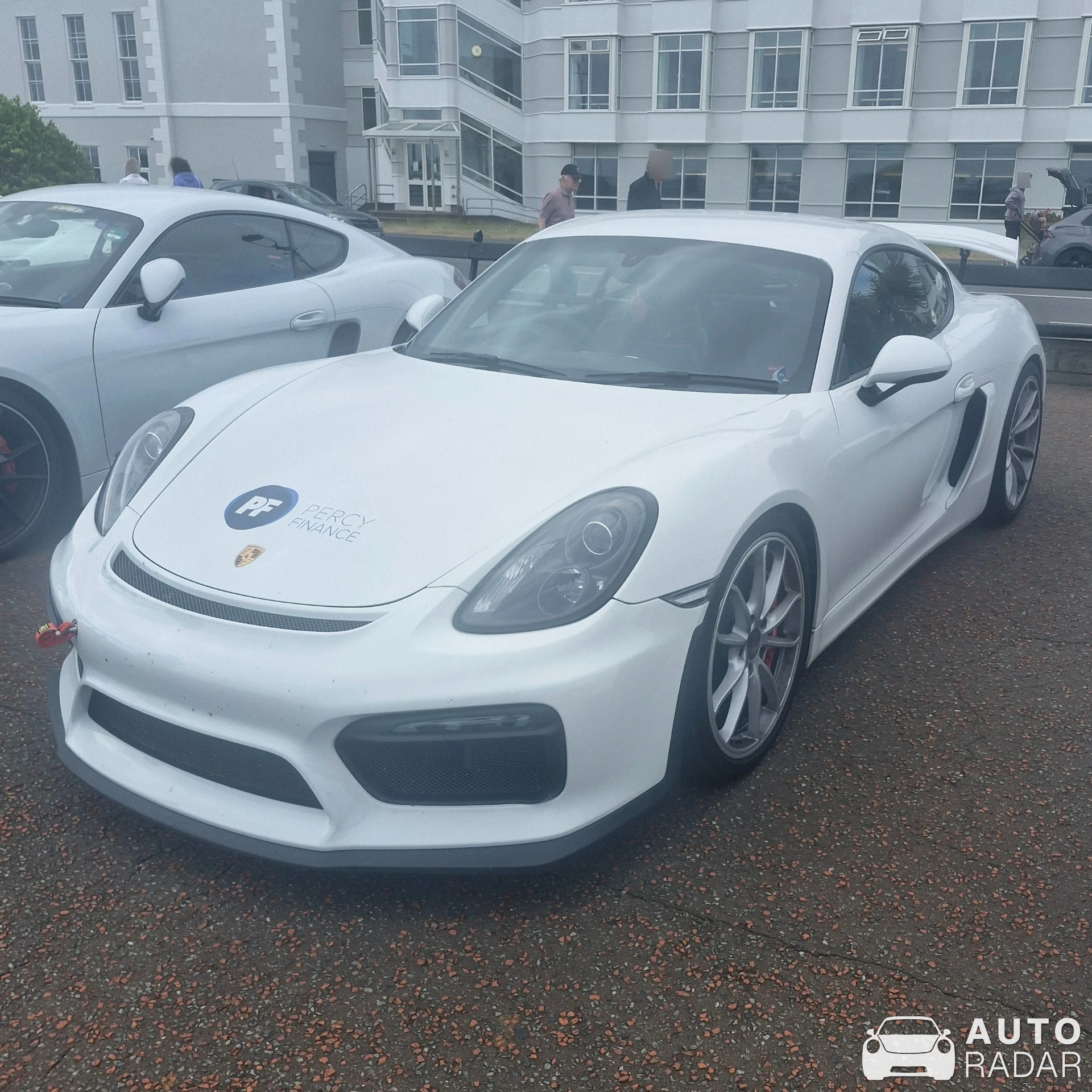Porsche 981 Cayman GT4 spotted in Llandudno
