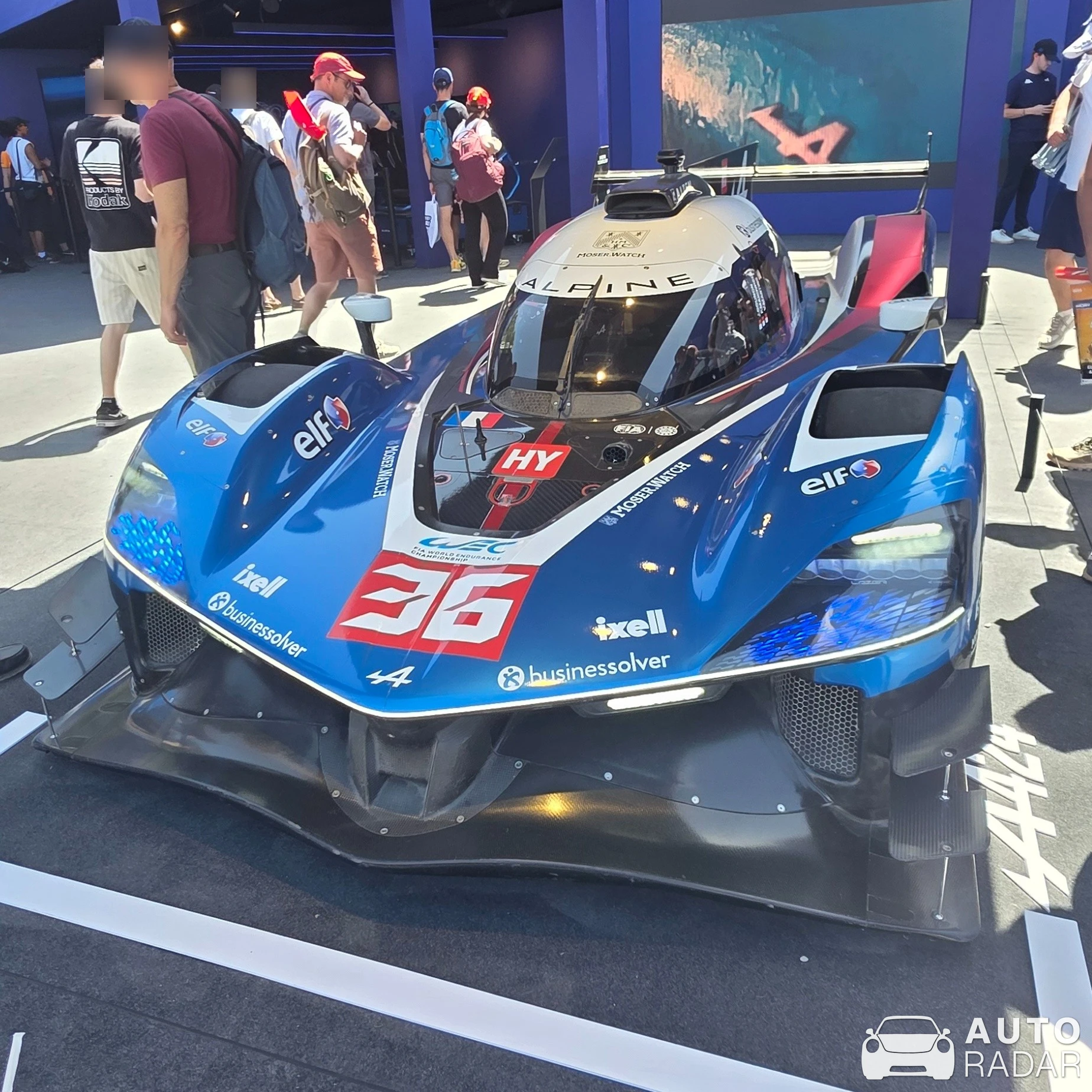 Renault Alpine spotted in Le Mans