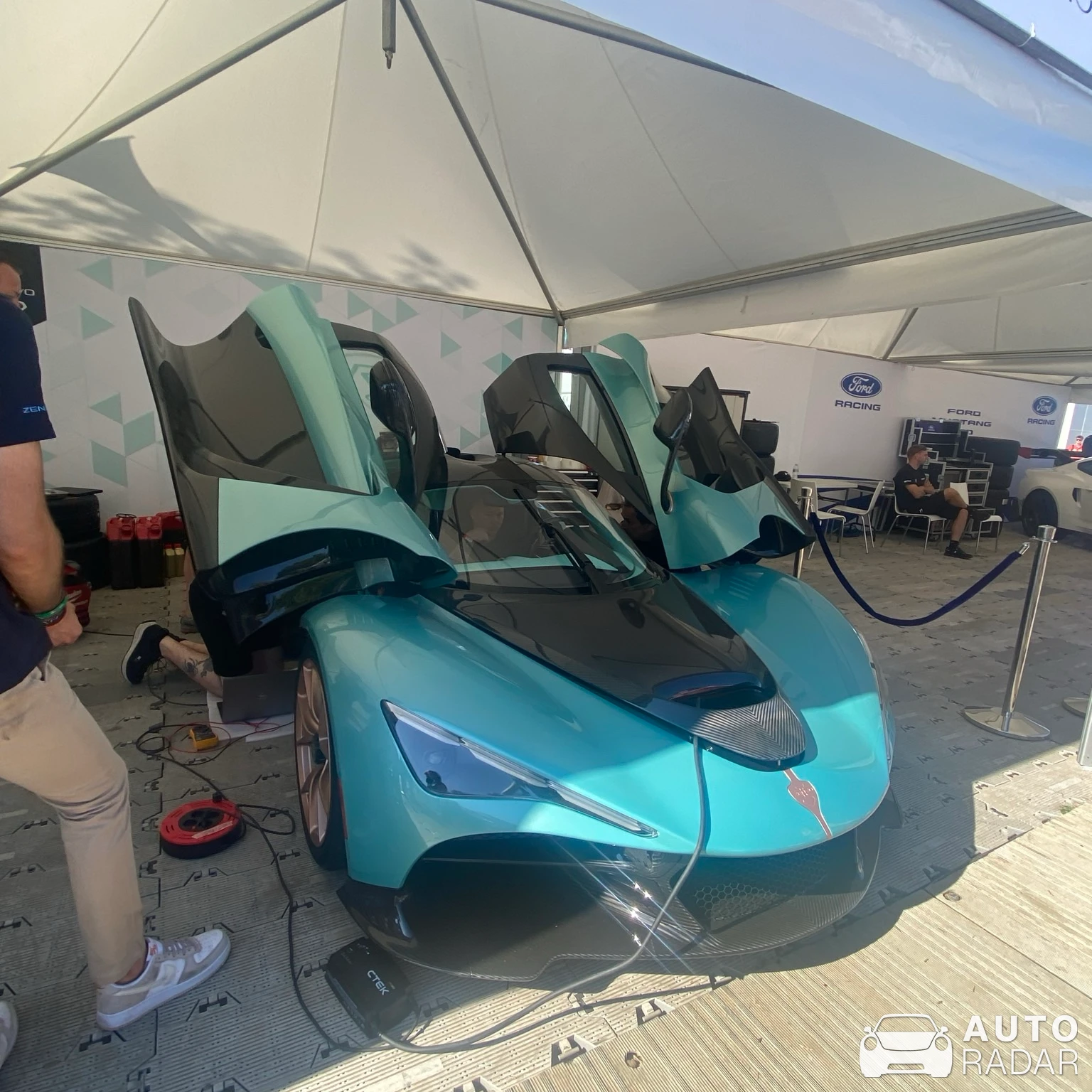 Zenvo Aurora spotted in Worthing