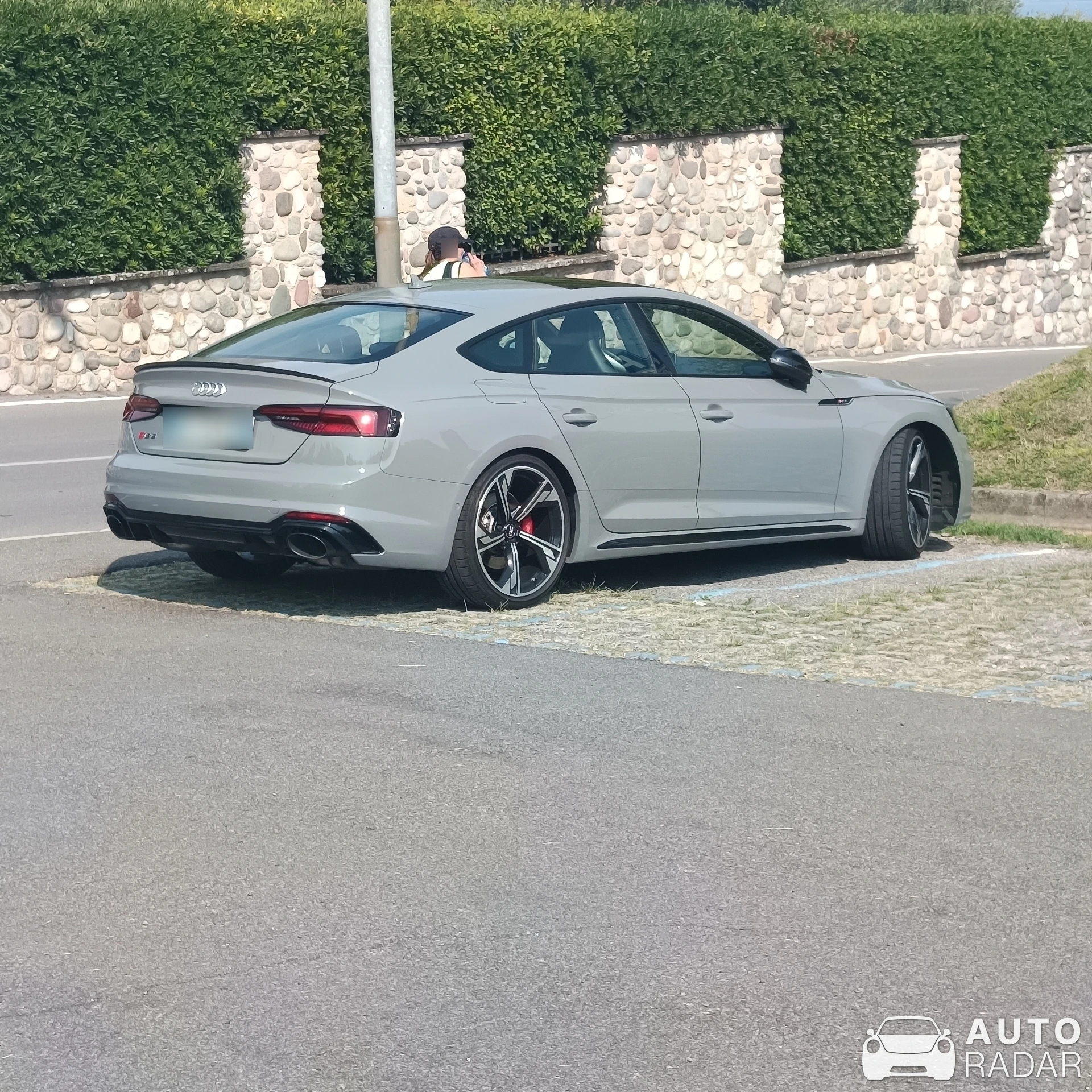 Audi RS5 Sportback B9 spotted in Brescia