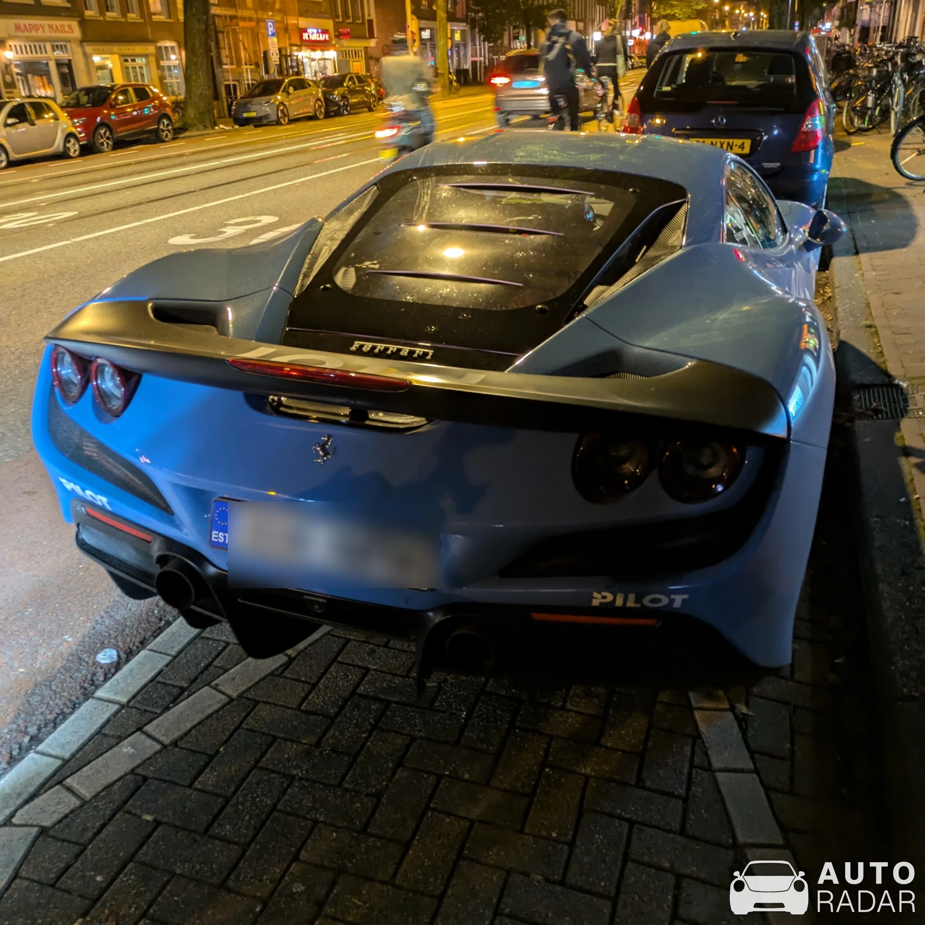 Ferrari F8 Tributo spotted in Amsterdam, Netherlands