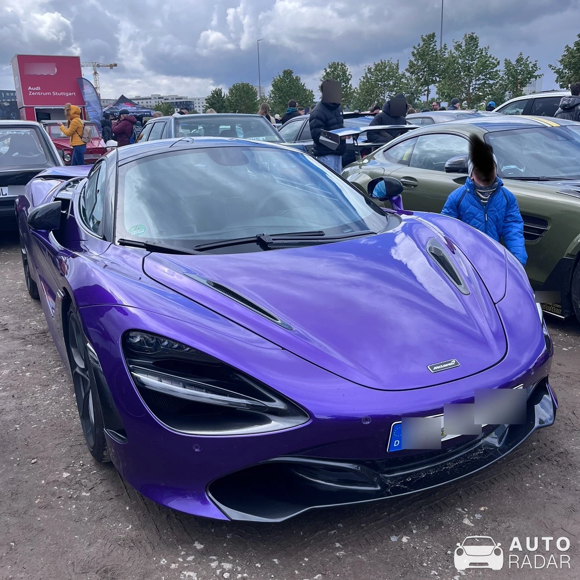 McLaren 720S spotted in Stuttgart, Germany