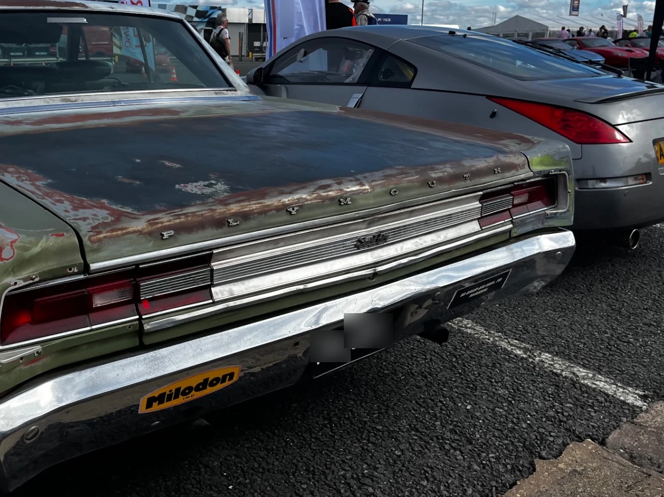Plymouth Fury spotted in England, United Kingdom