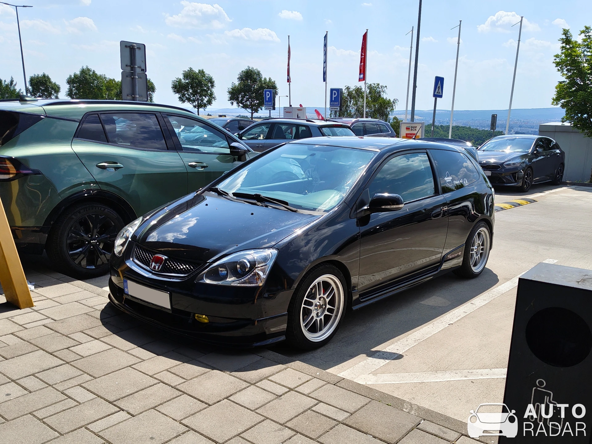 Honda Civic Type R EP3 spotted in Košice
