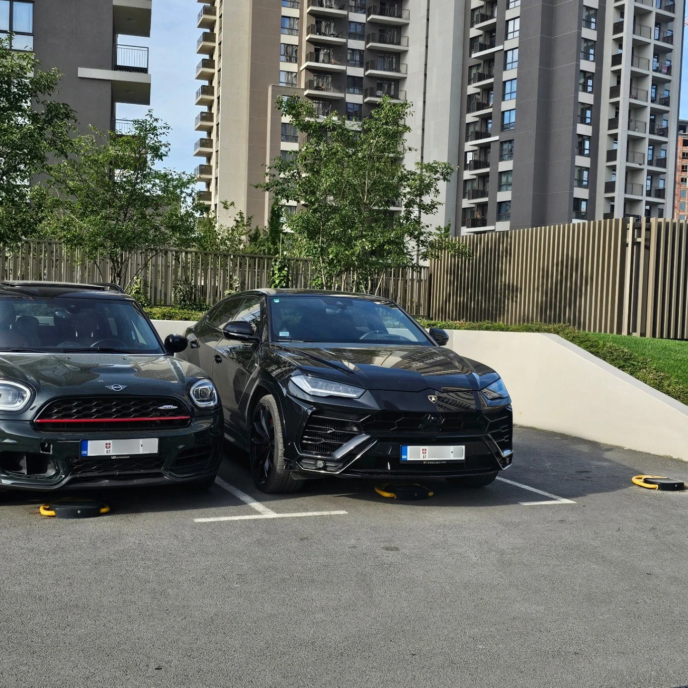 Lamborghini Urus spotted in Belgrade, Serbia