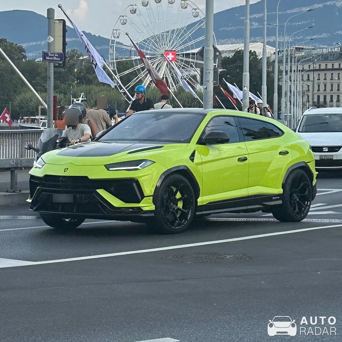 Lamborghini Urus spotted in Genève, Switzerland