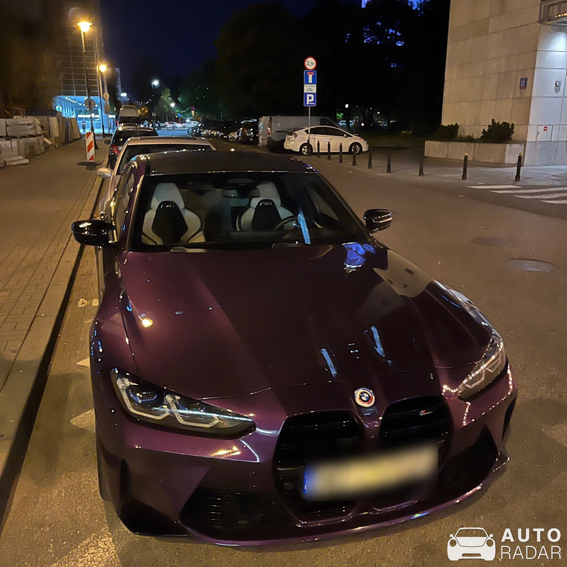 BMW M3 G80 Sedan spotted in Warszawa, Poland