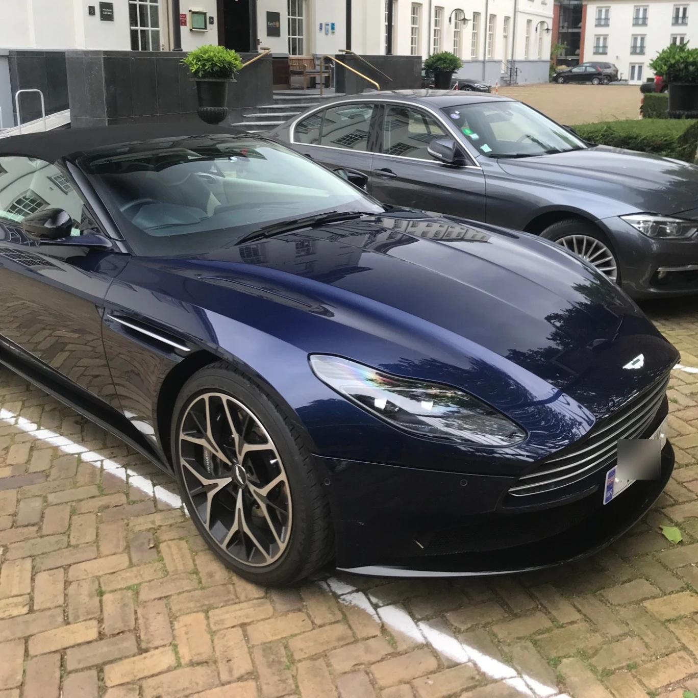 Aston Martin DB11 V8 Volante spotted in Utrecht, Nederland