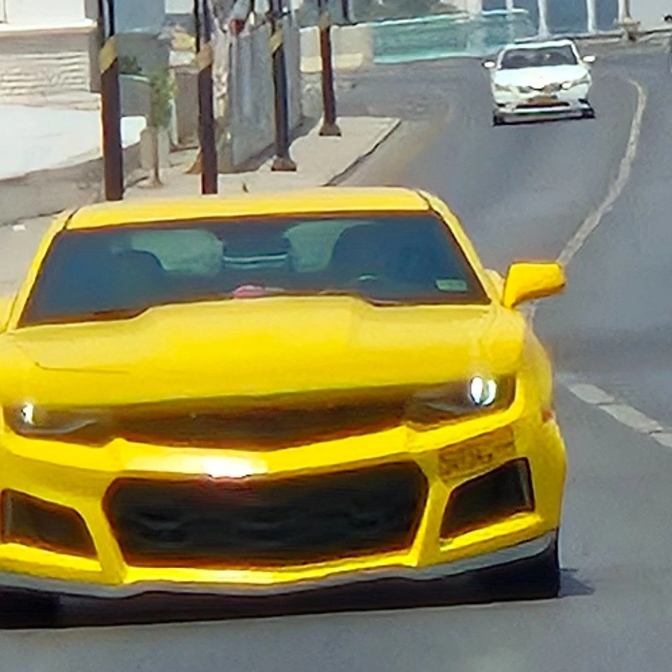 Chevrolet Camaro SS spotted in Muscat, Oman