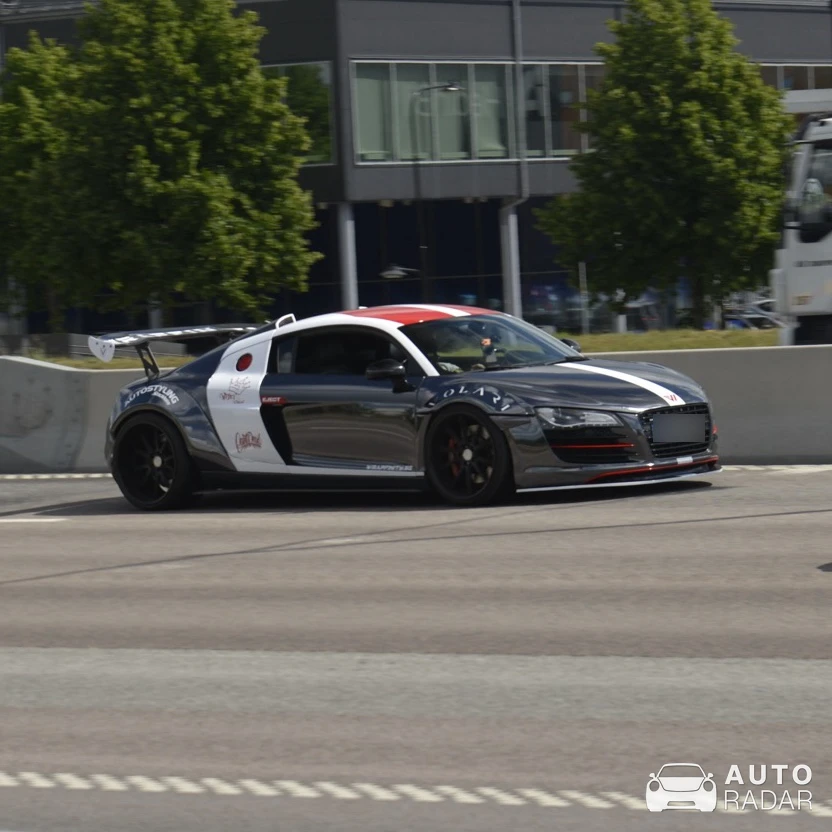 Audi R8 Liberty Walk Widebody spotted in Segeltorp