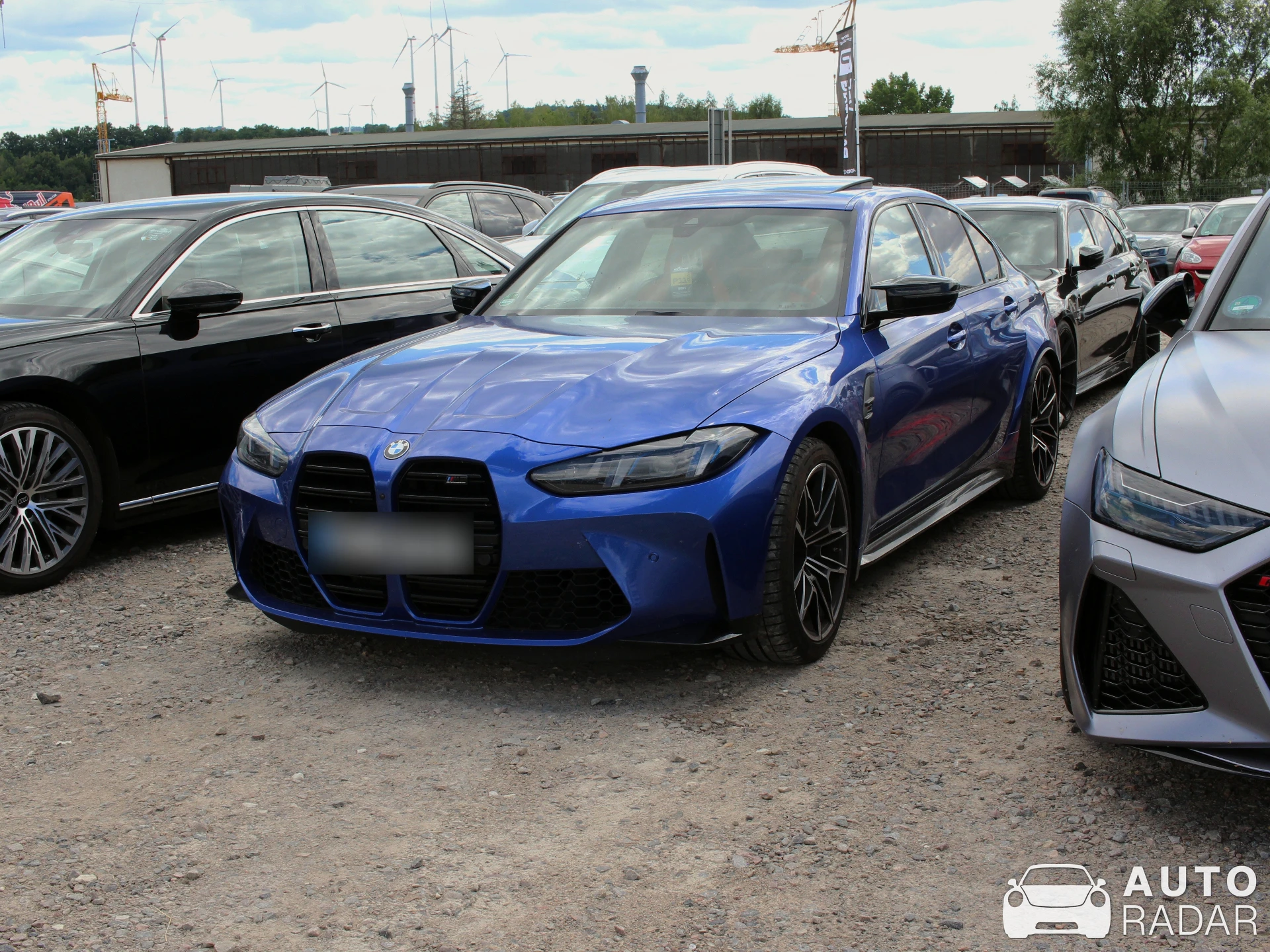 BMW M3 G80 Sedan Competition spotted in Oberlungwitz