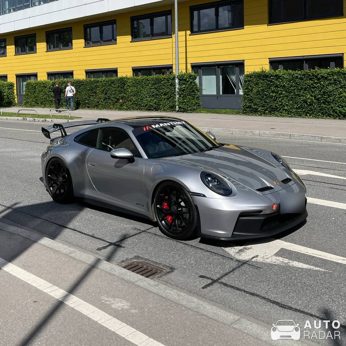 Porsche 992 GT3 MkII MR spotted in München