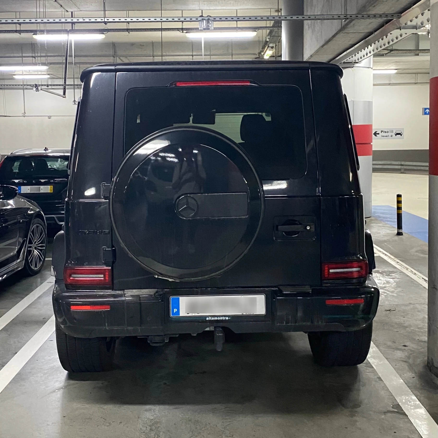 Mercedes-AMG G 63 W463 2018 spotted in Vila Nova da Telha, Portugal